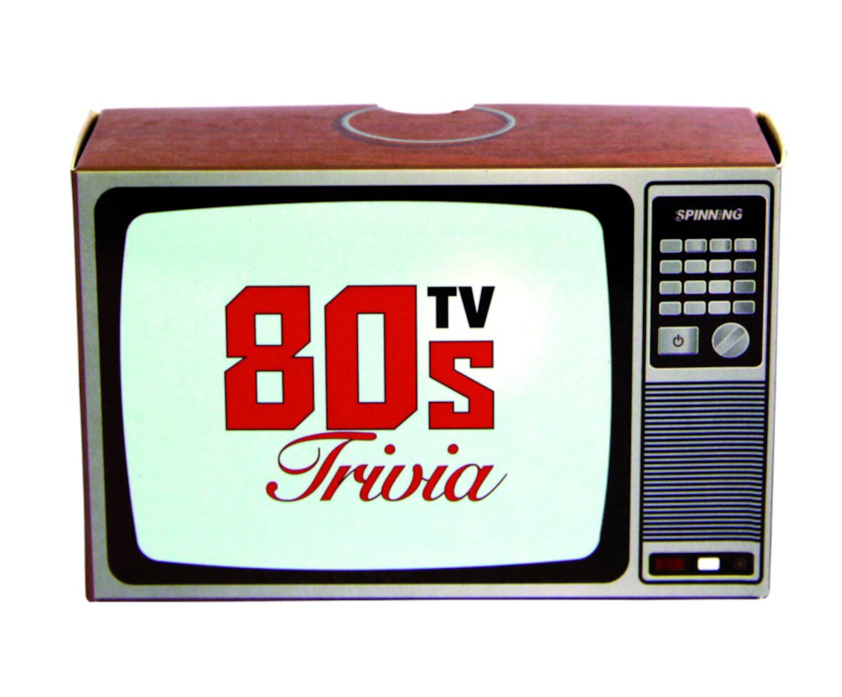 Awesome 80s TV Trivia Cards Game Gift Republic