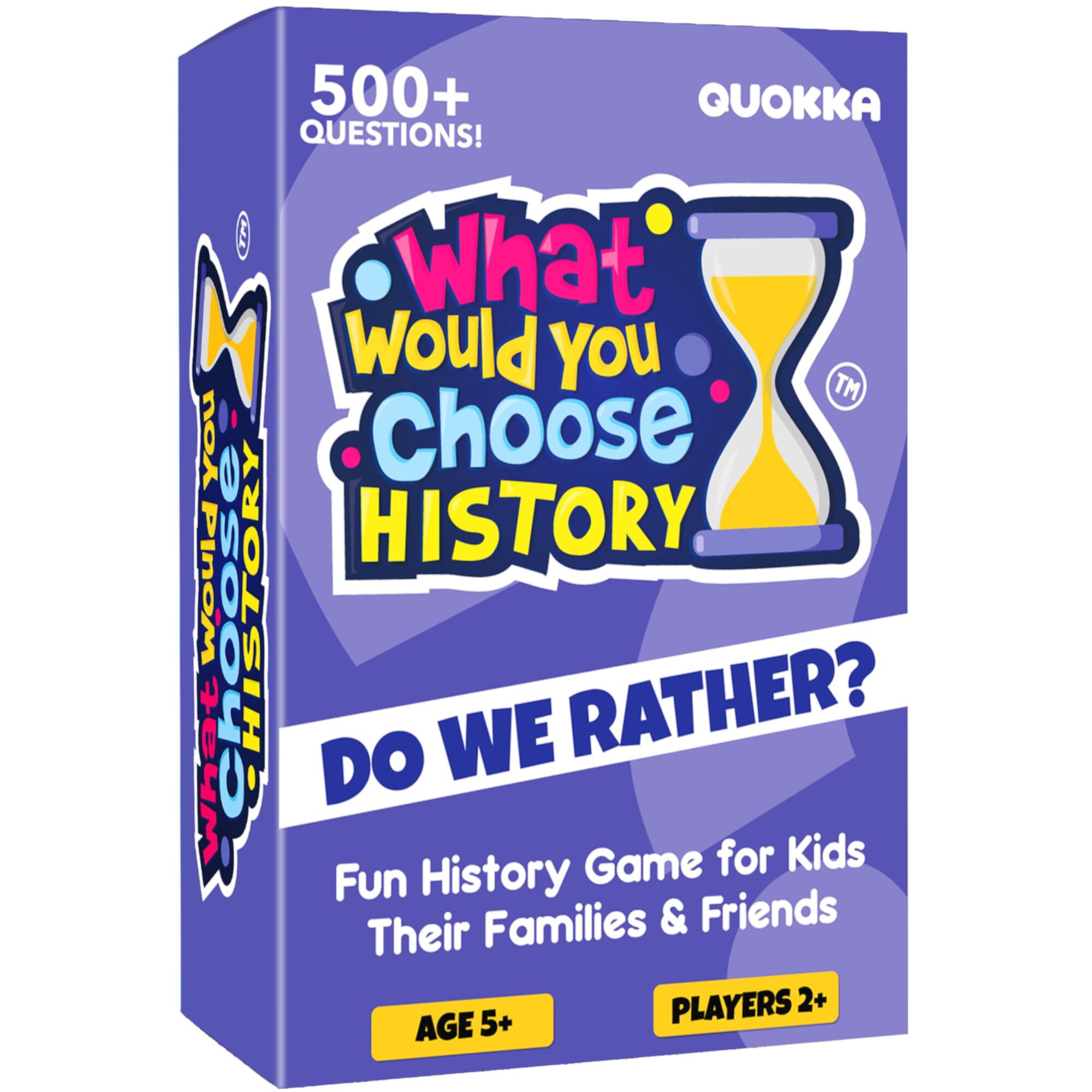 QUOKKA Board Game for 8-12 - Family Card Game for Kids - What Would You Choose | History Extension QUOKKA