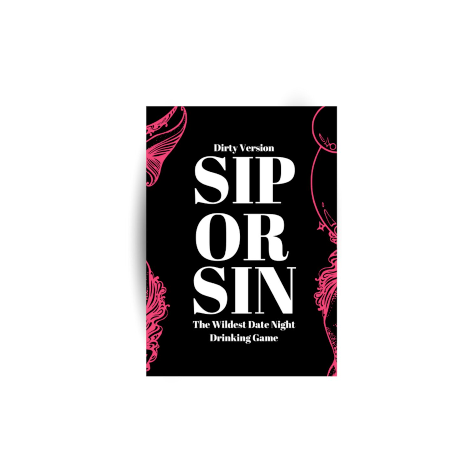 Sip Or Sin Couple Connection Dirty Version - Couple Drinking Game for Date Night Adult Card Game for Date Night, Anniversary Valentine's Day Gift Unknown