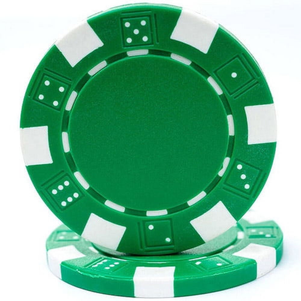 11.5 Gram Casino Poker Striped Chips Trademark Poker