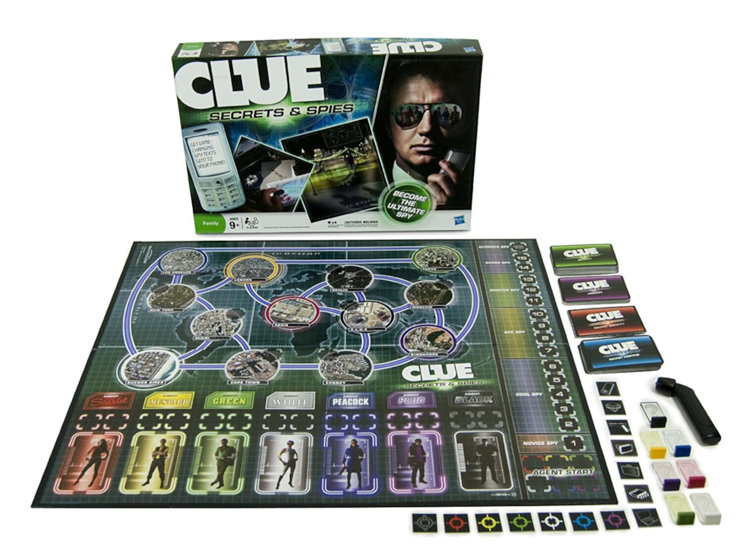 Clue Secrets and Spies Board Game -  Can you prove yourself as the world's ultimate spy? HASBRO