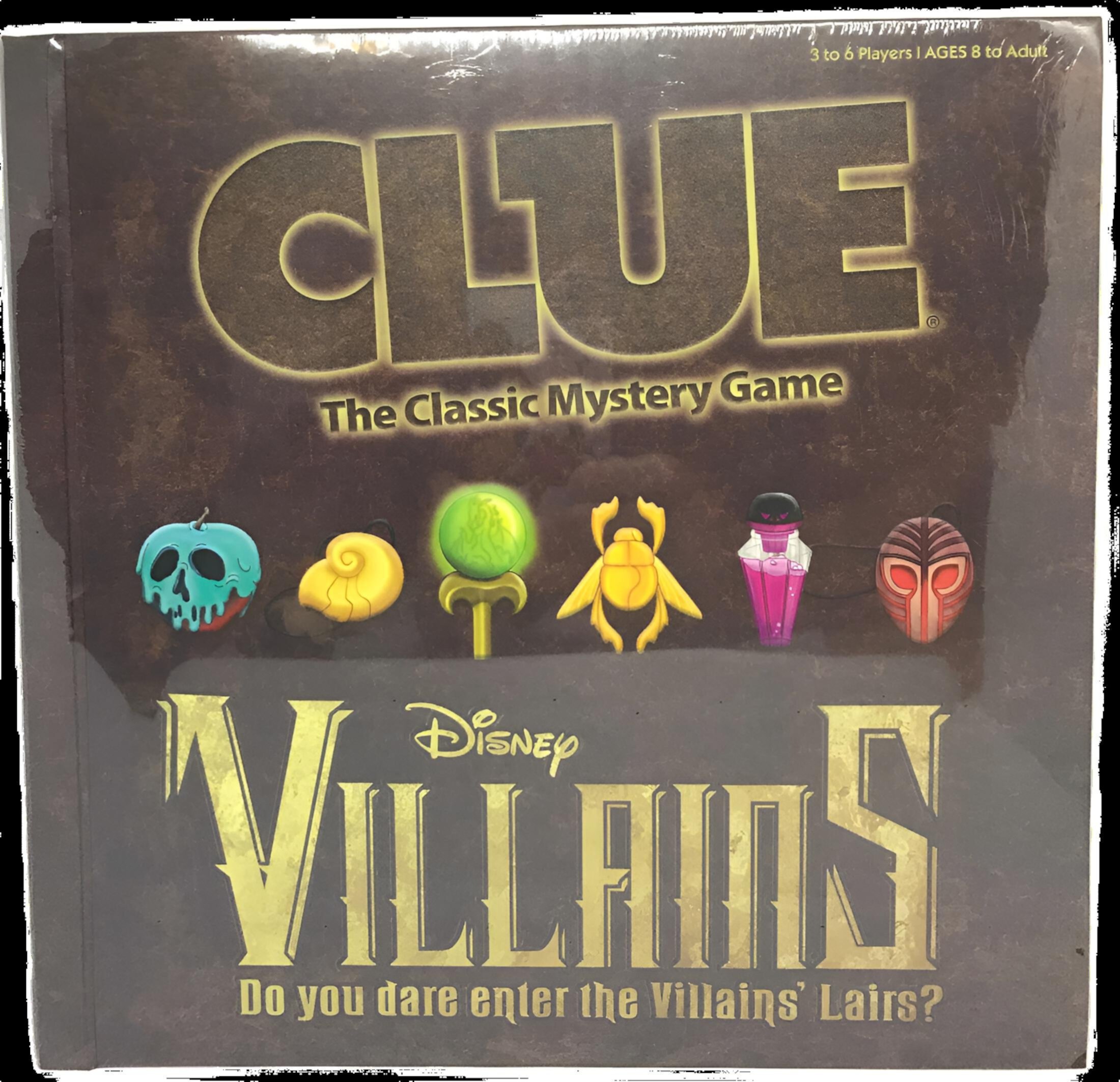 Disney Parks Disney Villains Theme Park Edition Clue Game Maleficent Ursula New Disney