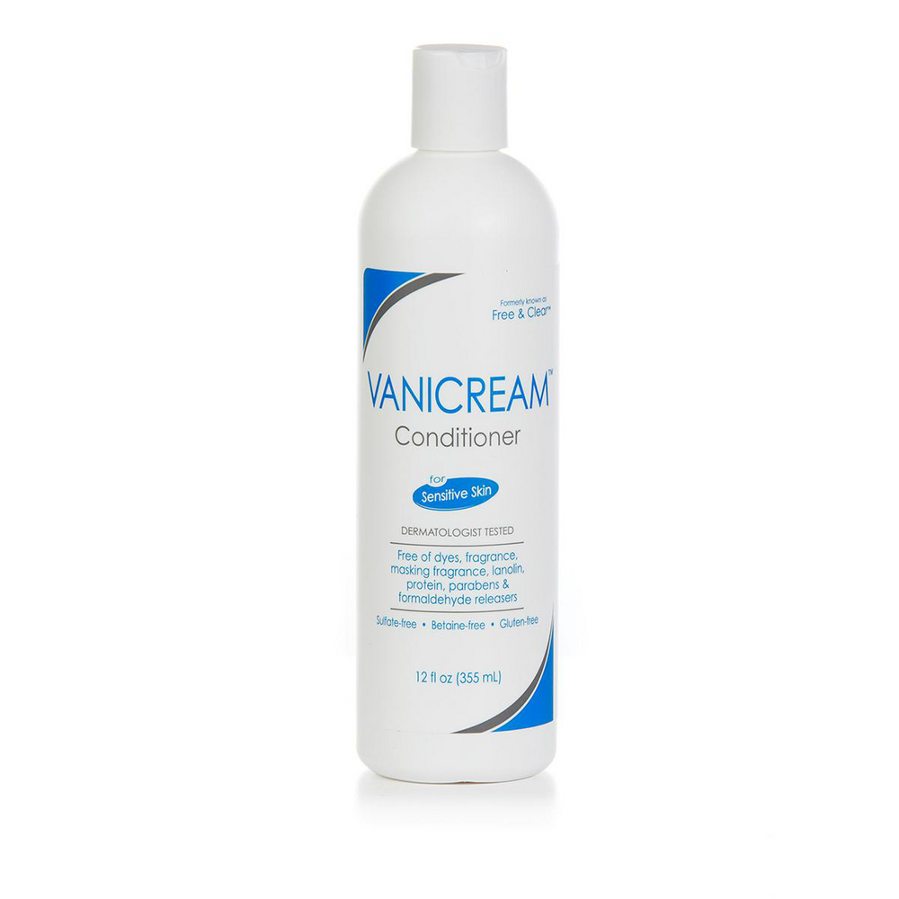 Vanicream Conditioner For Sensitive Skin, Dermatologist tested , Sulphate Protein and Gluten , 12 Fl oz Vanicream