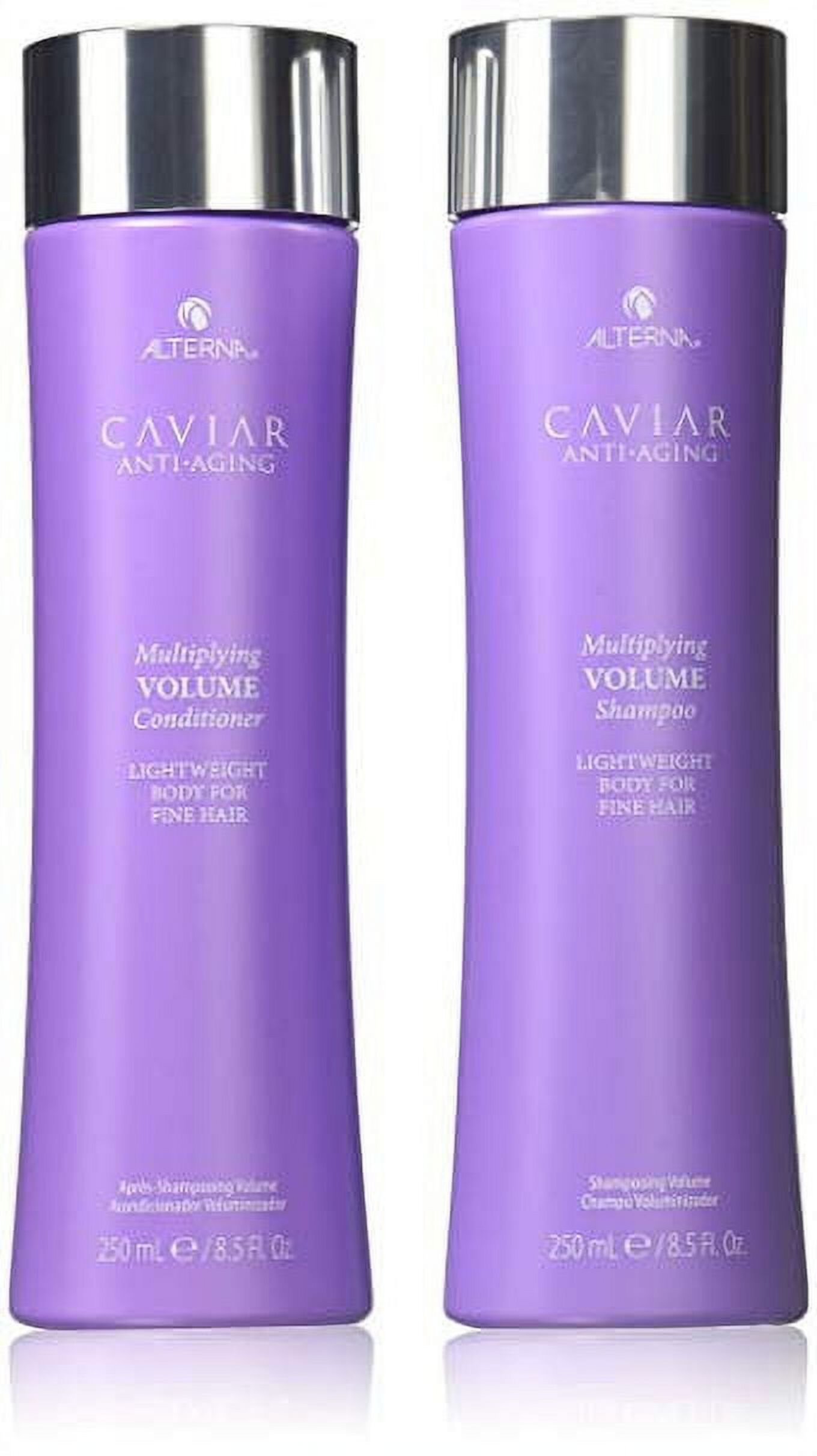 Alterna CAVIAR Anti-Aging MULTIPLYING VOLUME Shampoo & Conditioner 8.5 oz Alterna