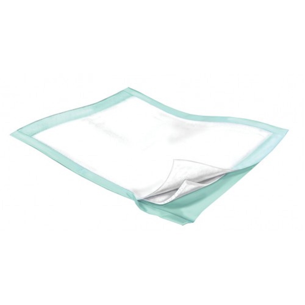 Wings Underpad 30 X 36 Inch, Disposable, Fluff / Polymer, Heavy Absorbency, Pack of 10 COVIDIEN