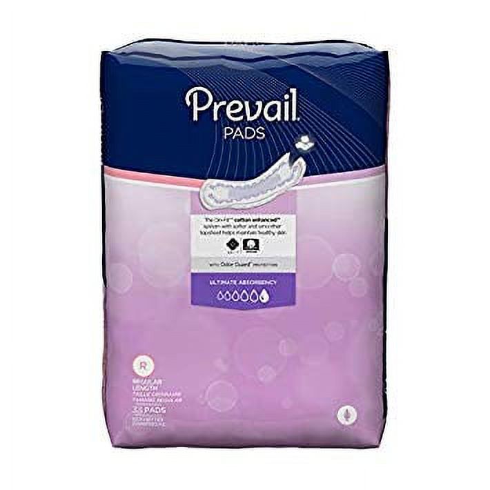 Prevail Bladder Control Pad – Moderate 9 bags of 20 (180 ct.) Prevail