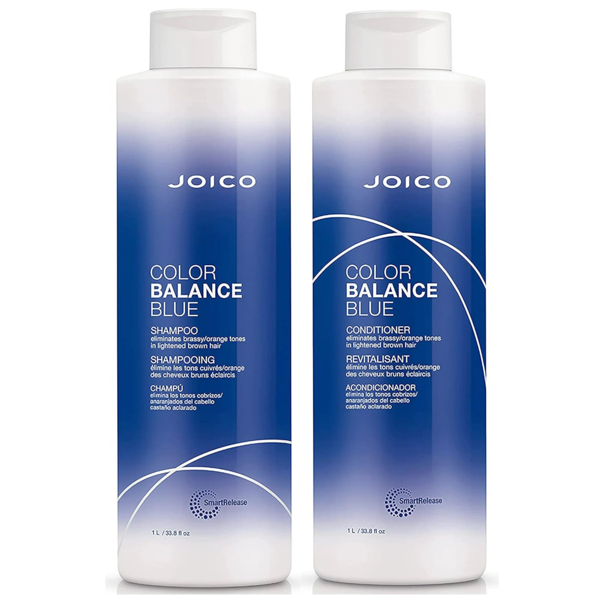 Joico Color Balance Blue Shampoo and Conditioner 33.8 oz Joico