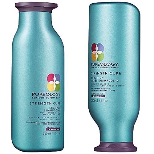 ($61 Value) Pureology Strength Cure Shampoo and Conditioner 8oz Pureology