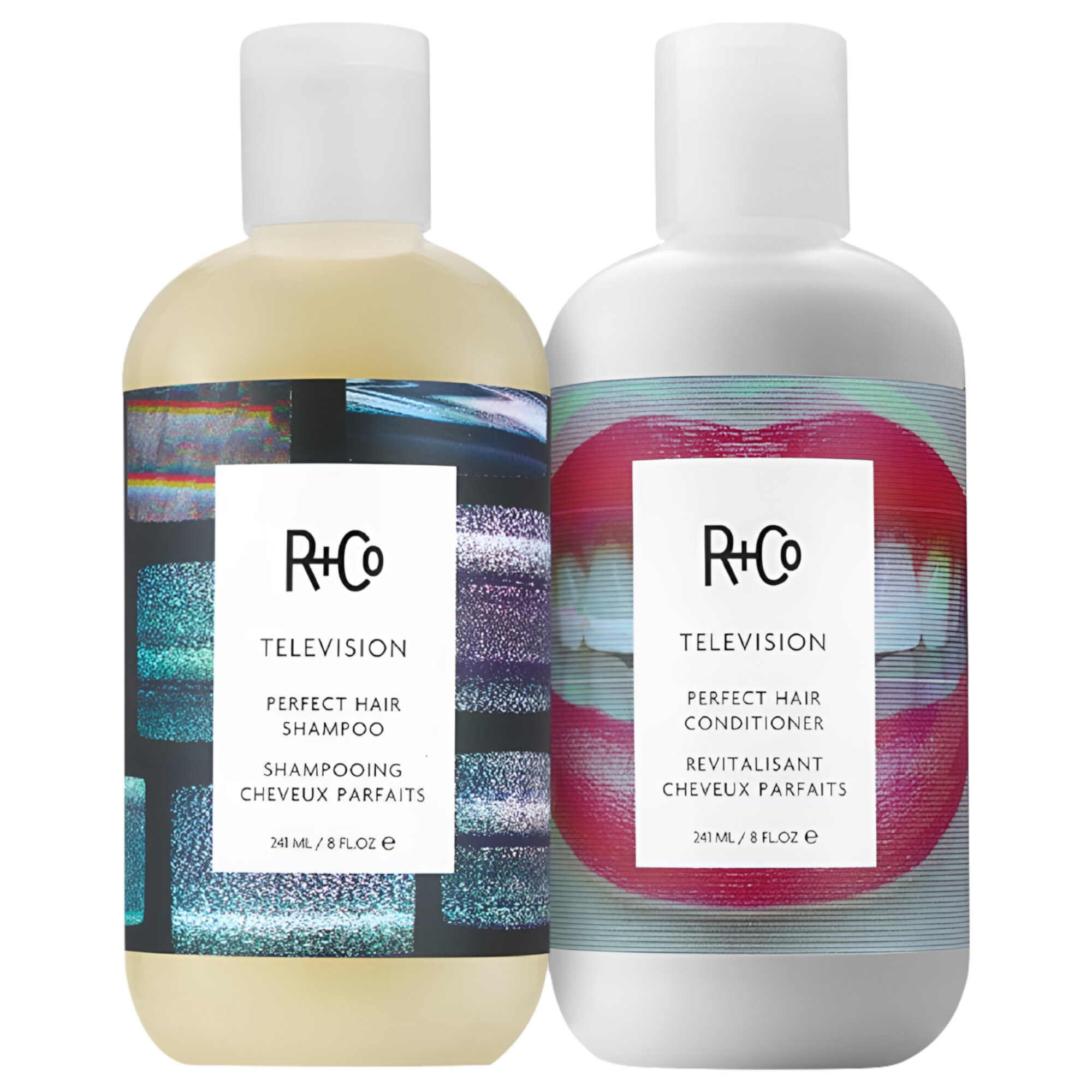 R+Co Television Perfect Hair Shampoo and Conditioner Set 8.5 oz R+Co