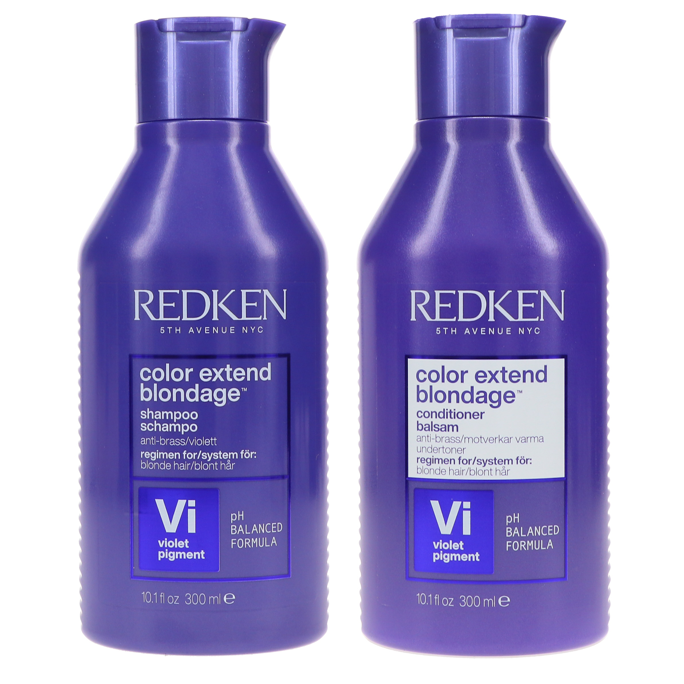 Redken Color Extend Blondage Color Depositing Purple Shampoo &  Conditioner 10.1 oz Combo Pack Redken