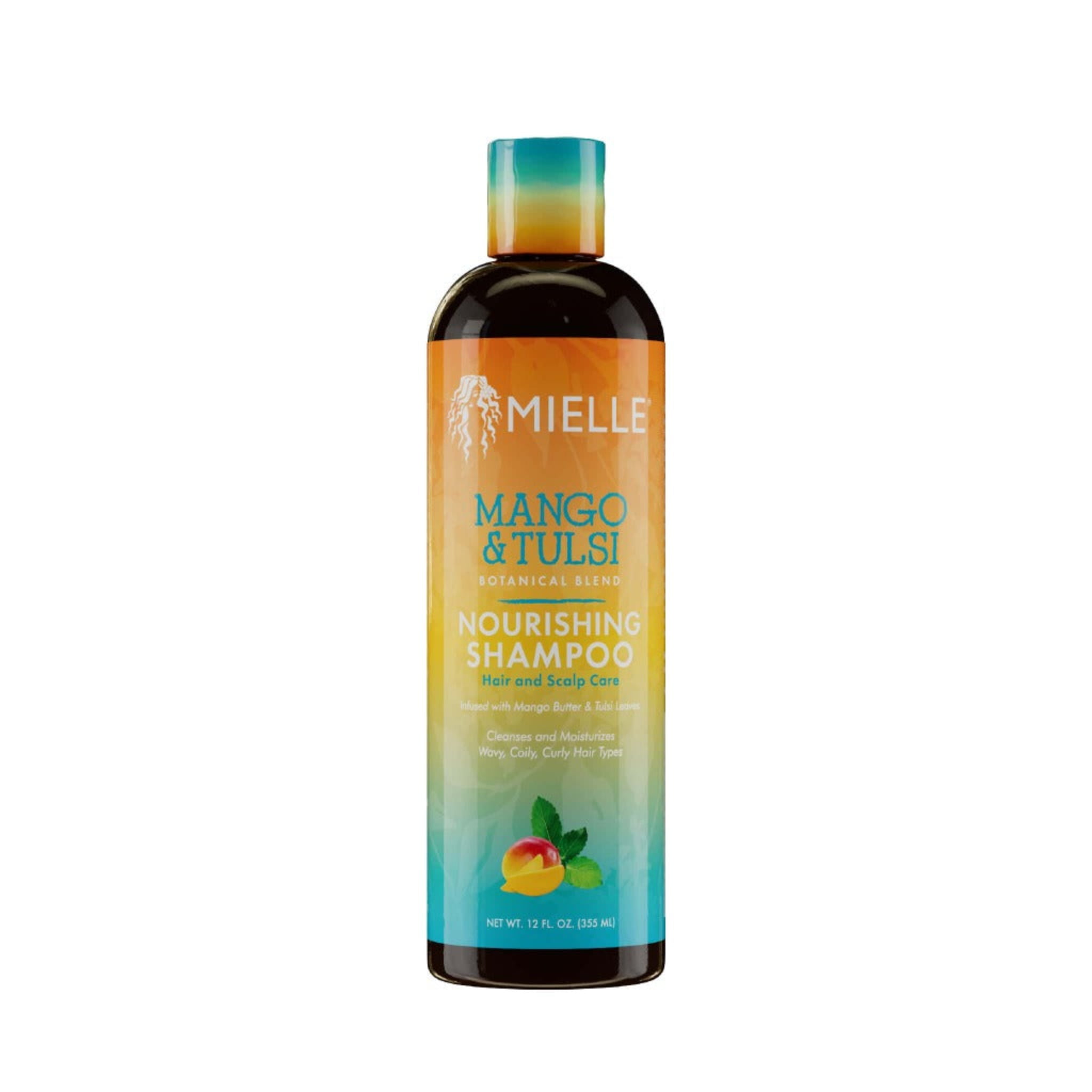 Mielle Organics Mango & Tulsi Nourishing Shampoo 12 oz, All Hair Types, Adult Mielle Organics