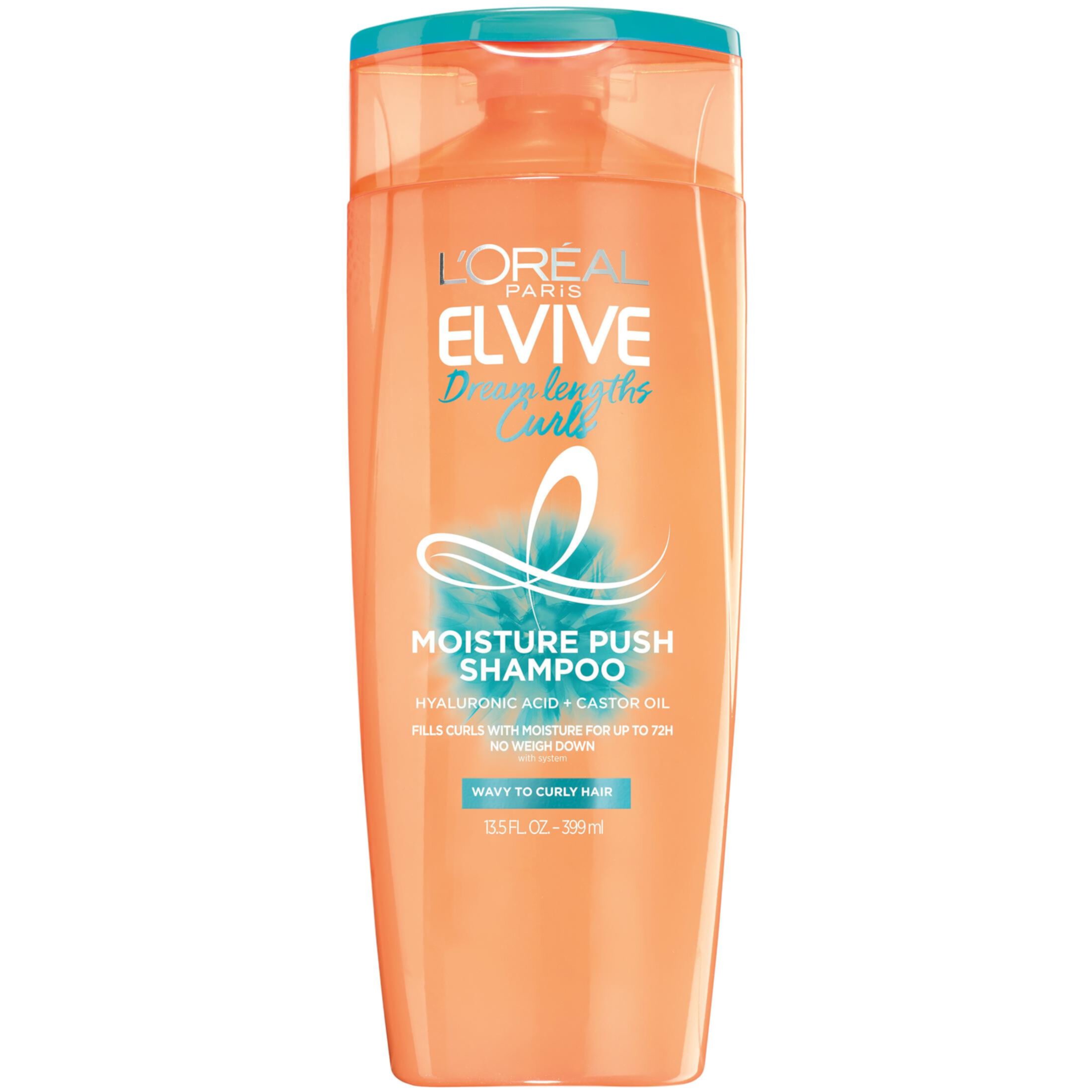 L'Oreal Paris Elvive Dream Lengths Curls Moisture Push Shampoo, 28 fl oz L'Oréal Paris