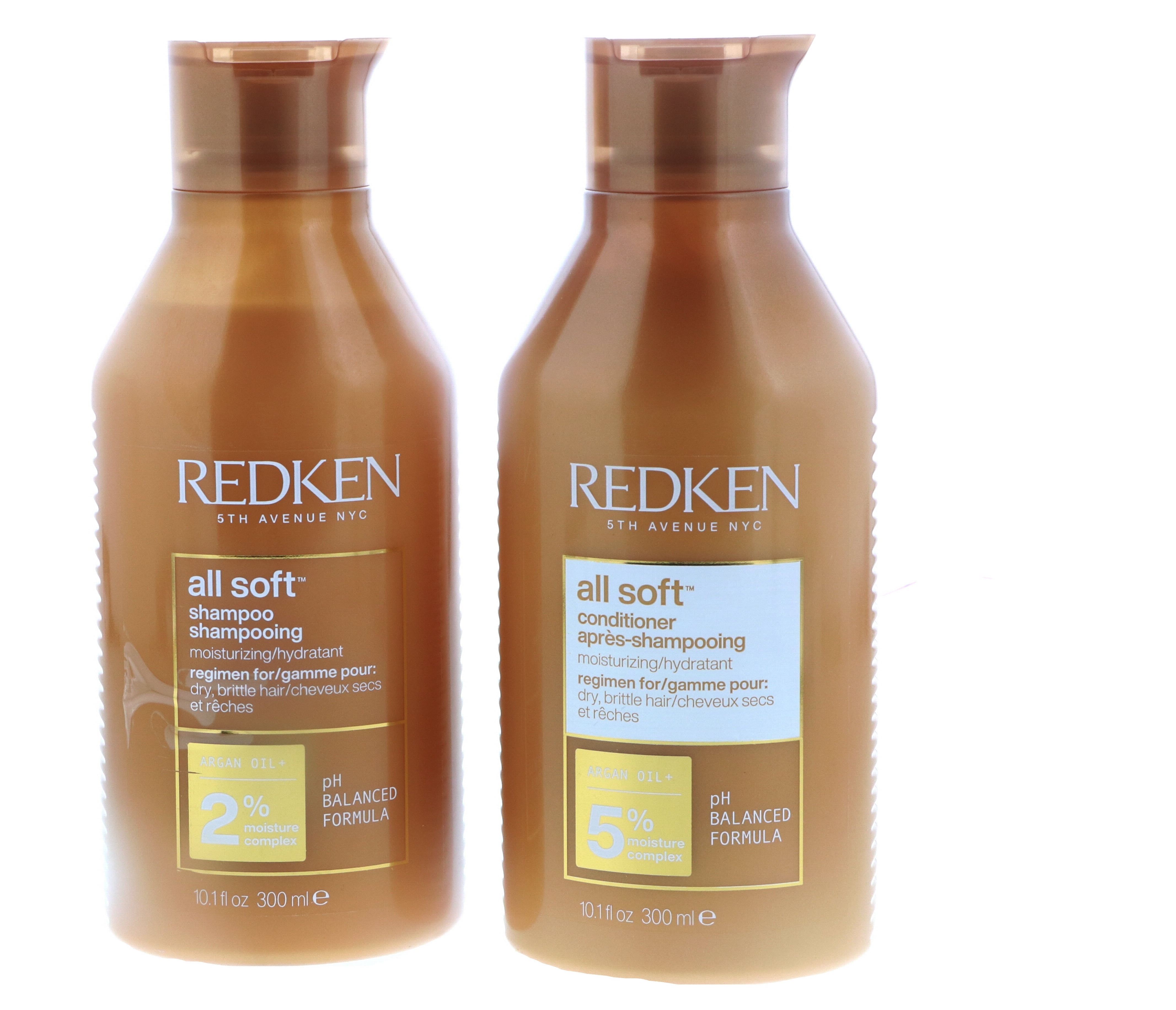 Redken All Soft Conditioner, 10.1 oz 1 Pc, Redken All Soft Shampoo, 10.1 oz 1 Pc Redken