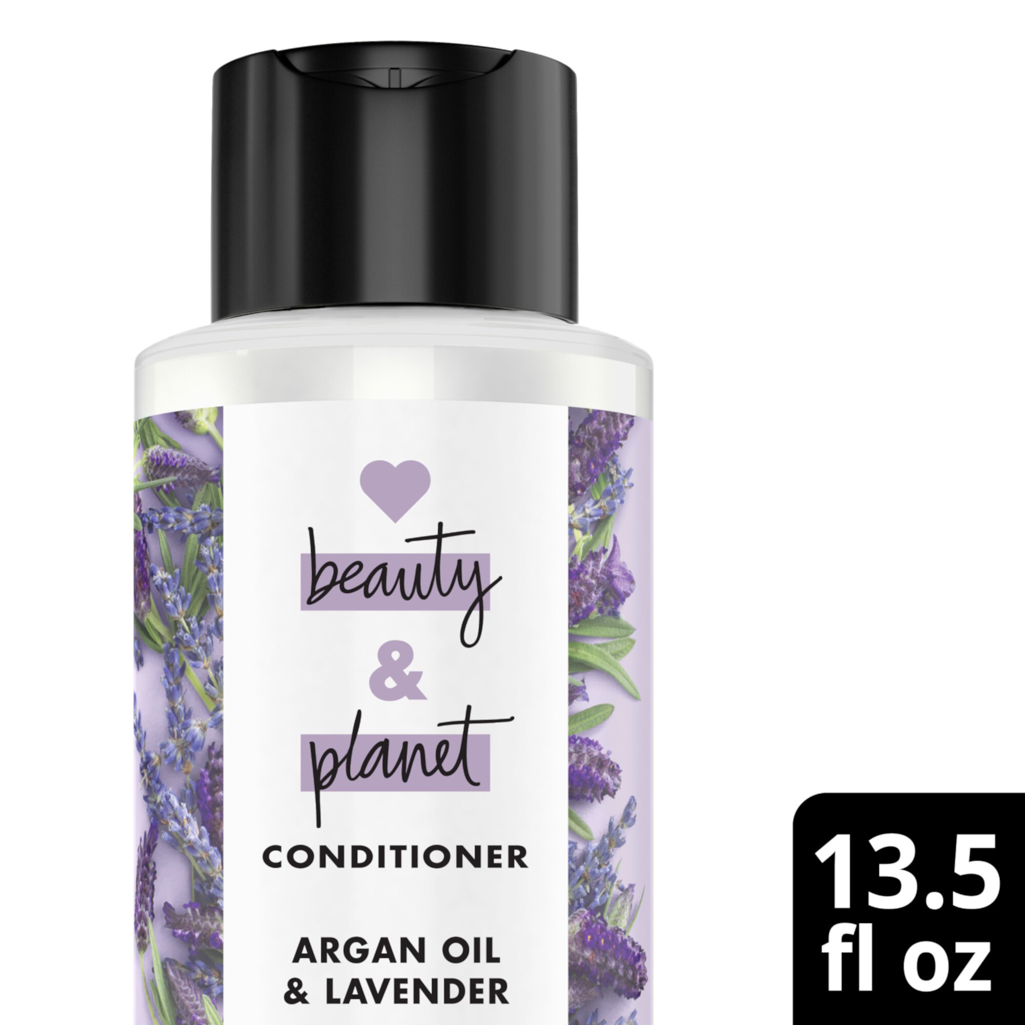 Love Beauty and Planet Smooth and Serene Conditioner Argan Oil and Lavender, 13.5 oz Love Beauty and Planet