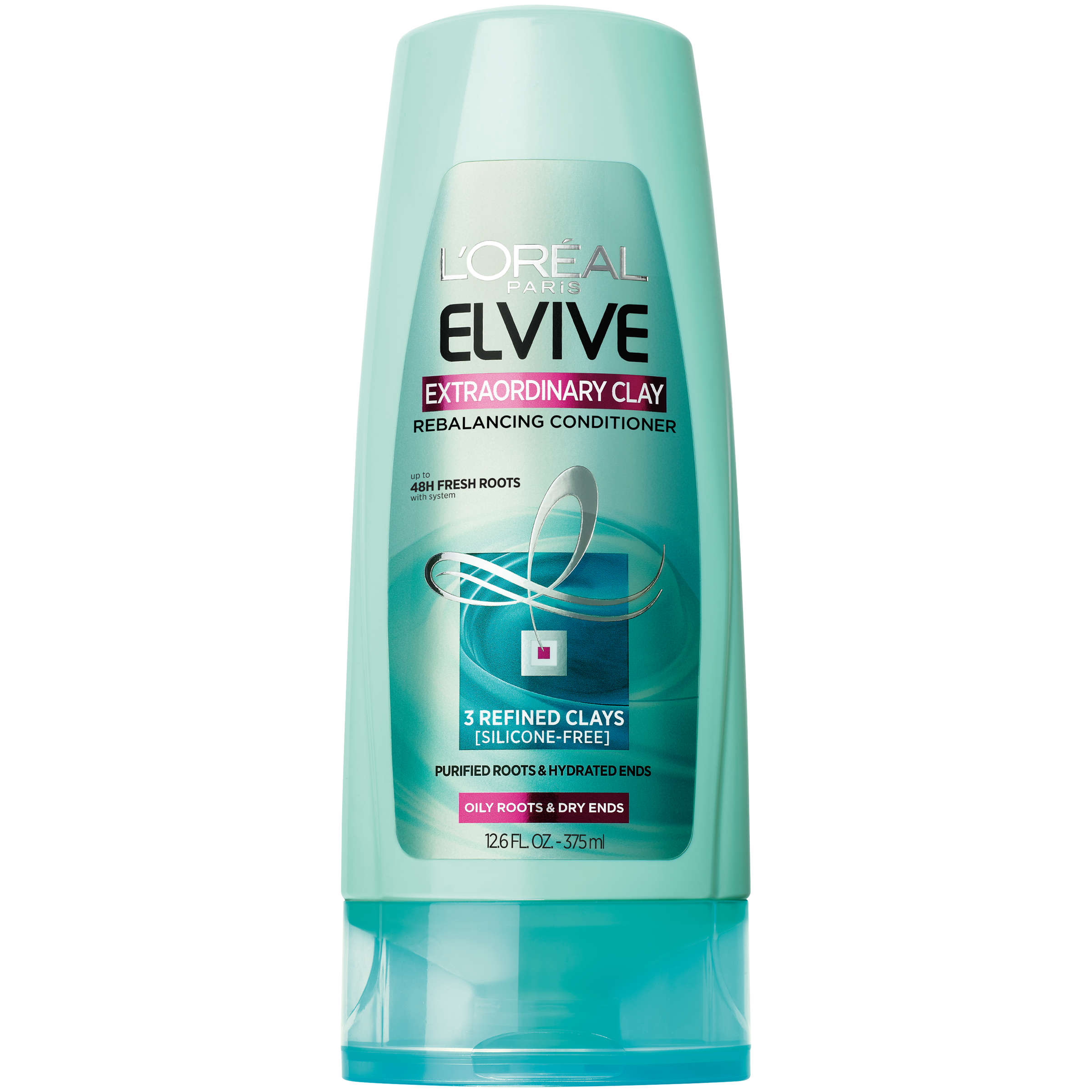 L'Oreal Elvive Extraordinary Clay Rebalancing Conditioner with 3 Refined Clays, 12.6 fl oz L'Oréal Paris