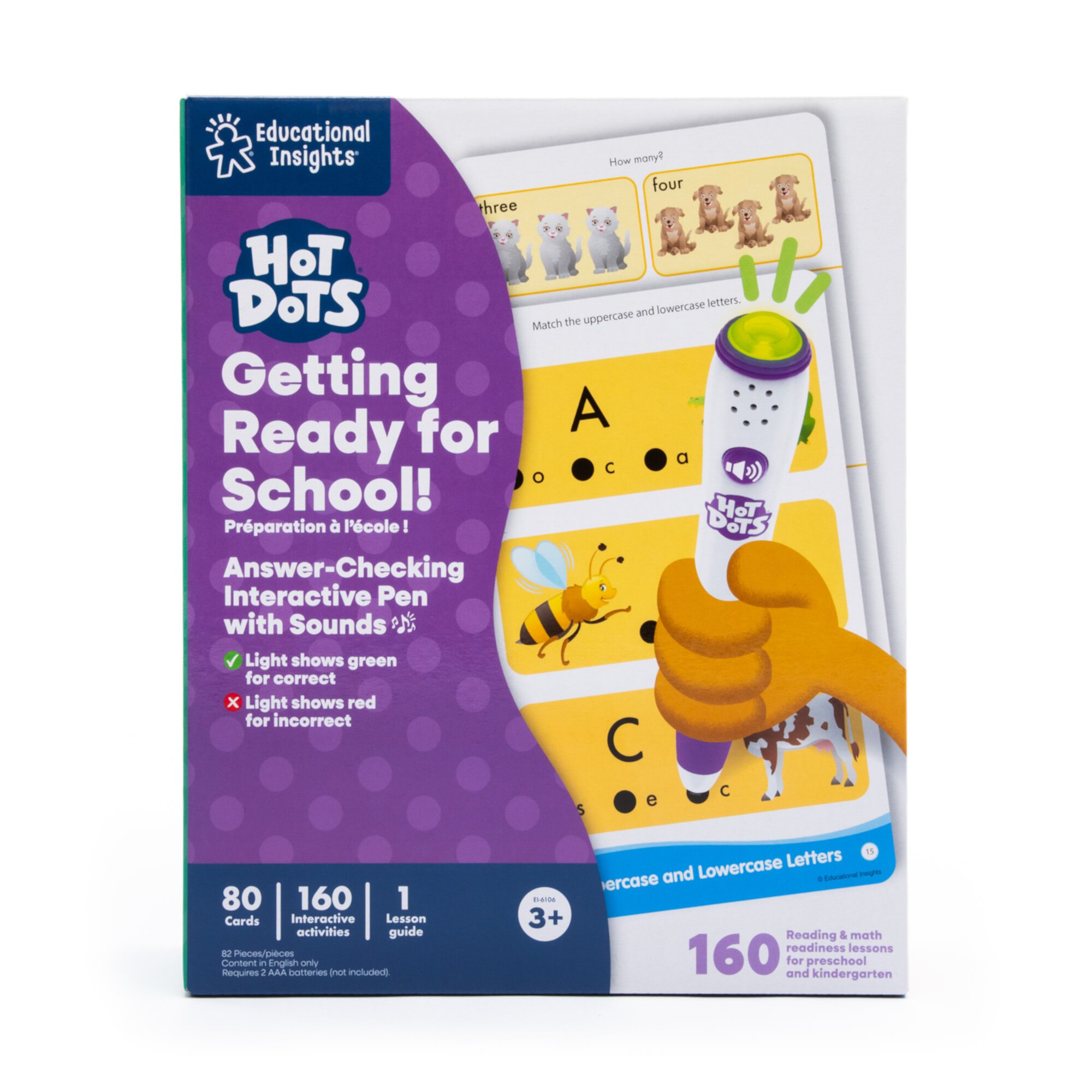 Learning Resources Jr. Getting Ready For School Set, 160 Pcs, 16/ST, Multi (EII6106) Educational Insights