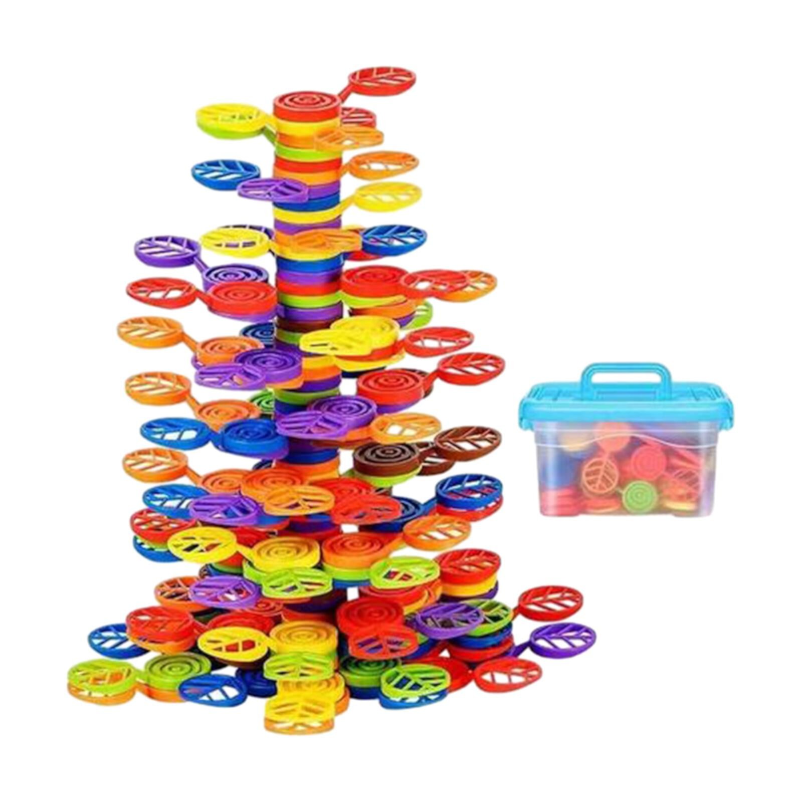 Tree Stacking Blocks, Balance Game Building Toys, Preschool Learning Montessori Toys, Stacking Toys for Children Boys Unisex Kids Holiday Gifts 42 pieces Hellery