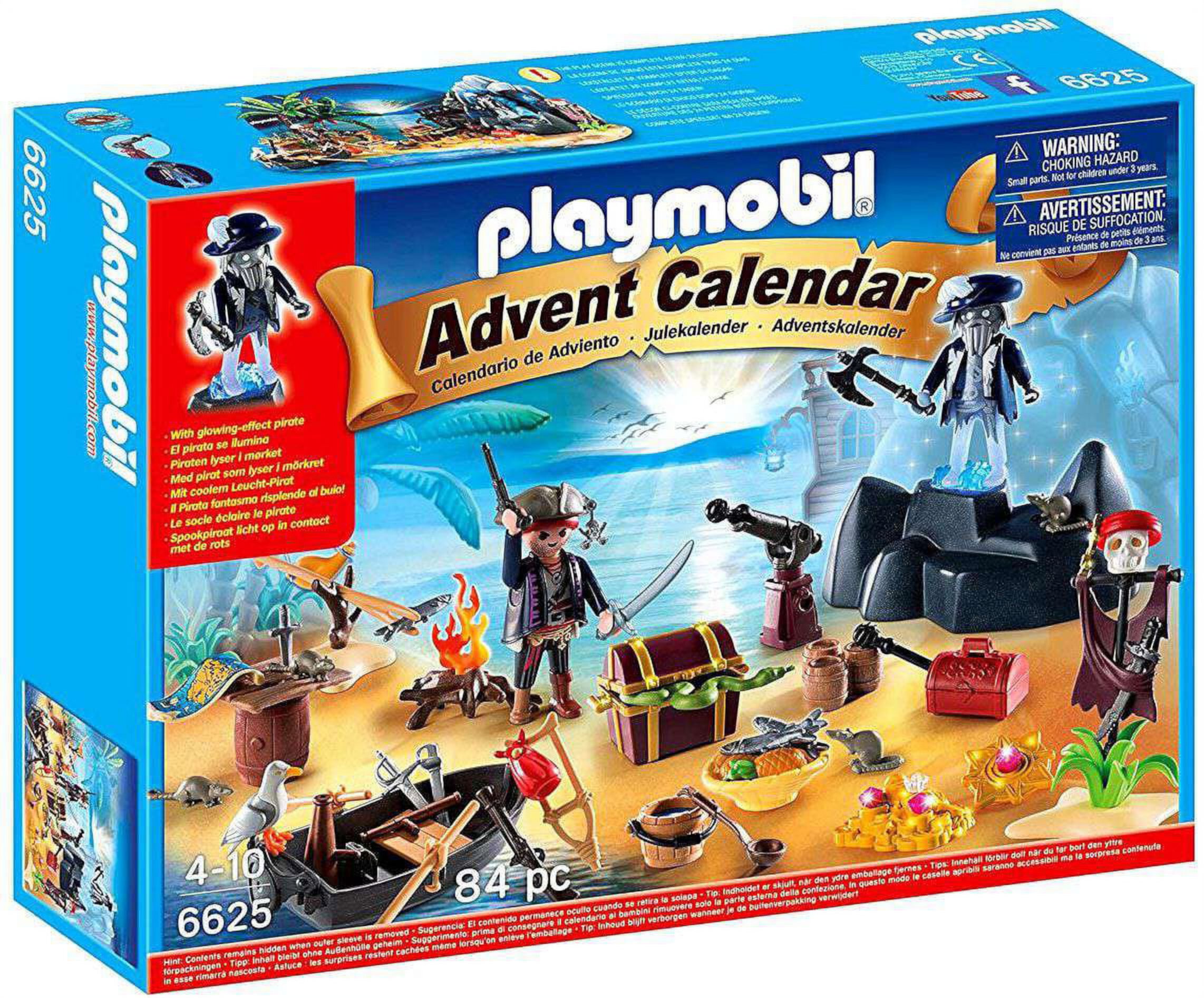 PLAYMOBIL "Pirate Treasure Island" Advent Calendar Playmobil