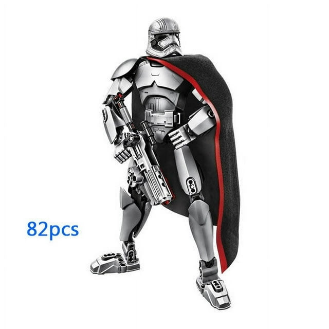 85pcs Space Wars Buildable Figure Stormtrooper Darth Vader Rey Kyle Ren Luke Skywalker Figure Toys Building Block Christmas gifts Autrucker