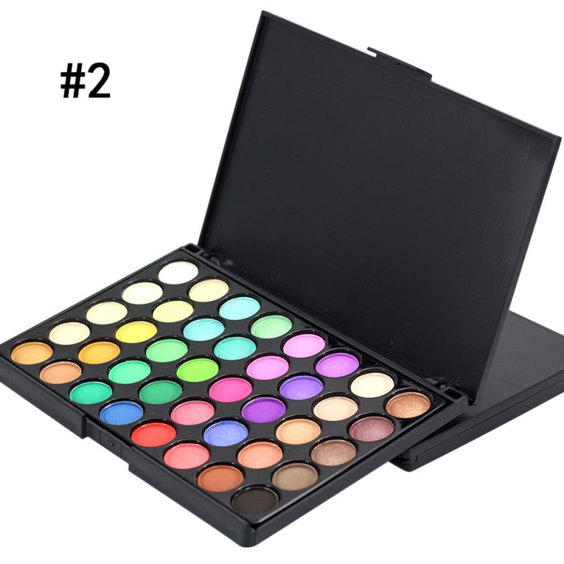 40 Color Eyeshadow Palette Cosmetic Makeup Cream Matte Shimmer Eye Shadow Popvcly