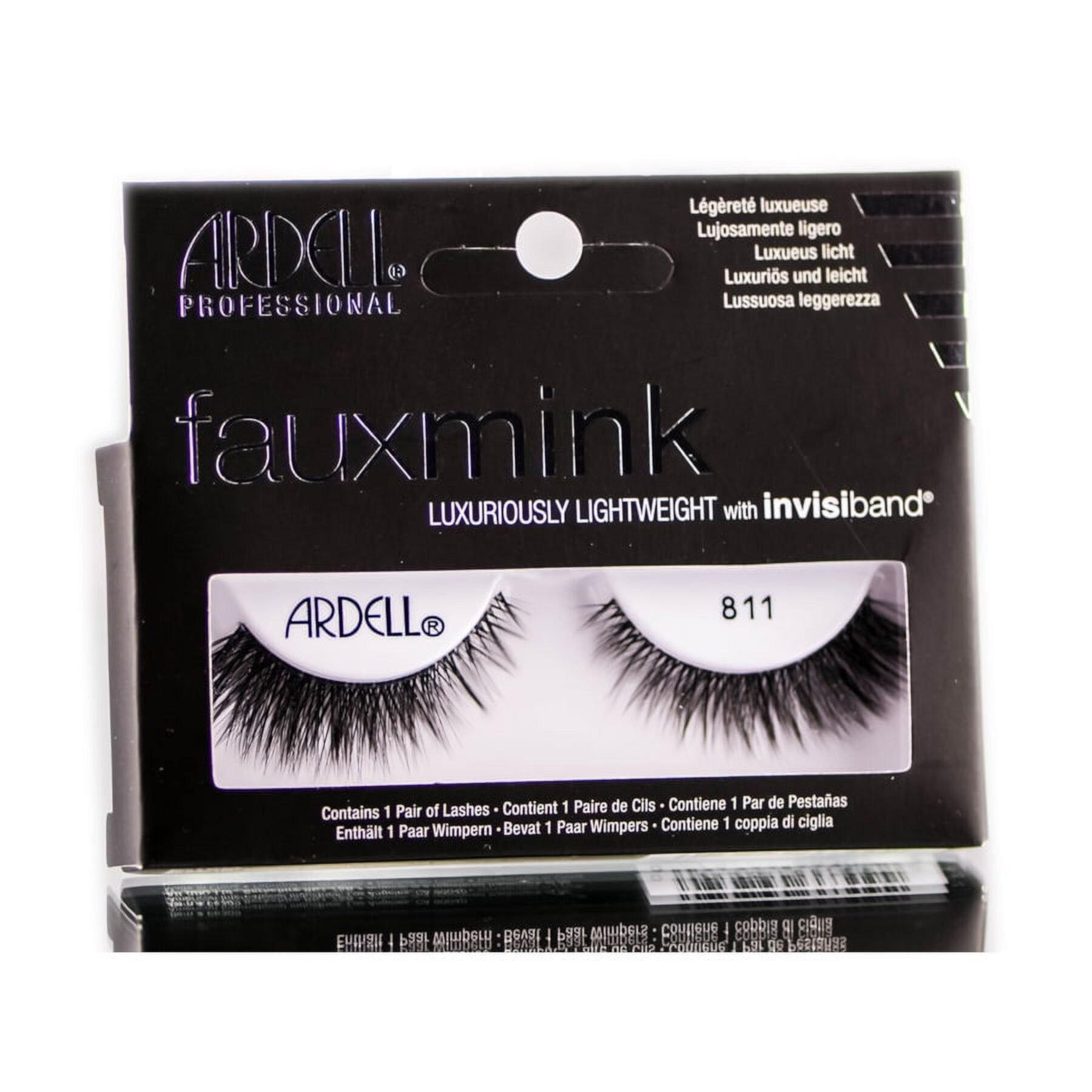 Ardell Faux Mink Eye Lashes 811 Black ARDELL