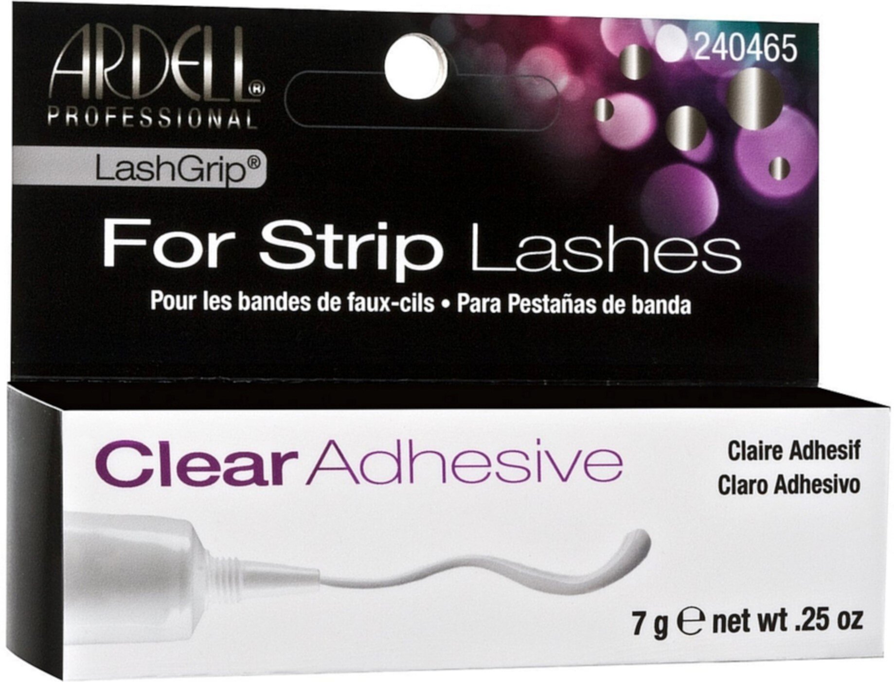 Ardell LashGrip Eyelash Adhesive, Clear 0.25 oz (Pack of 2) ARDELL