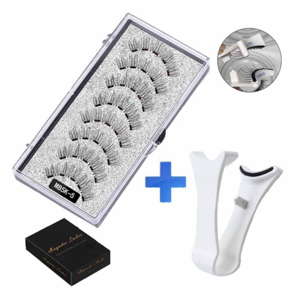 Magnetic False Eyelashes Eyelashes Reusable Magnet Eye Lashes O7M7 Wnpxqnt