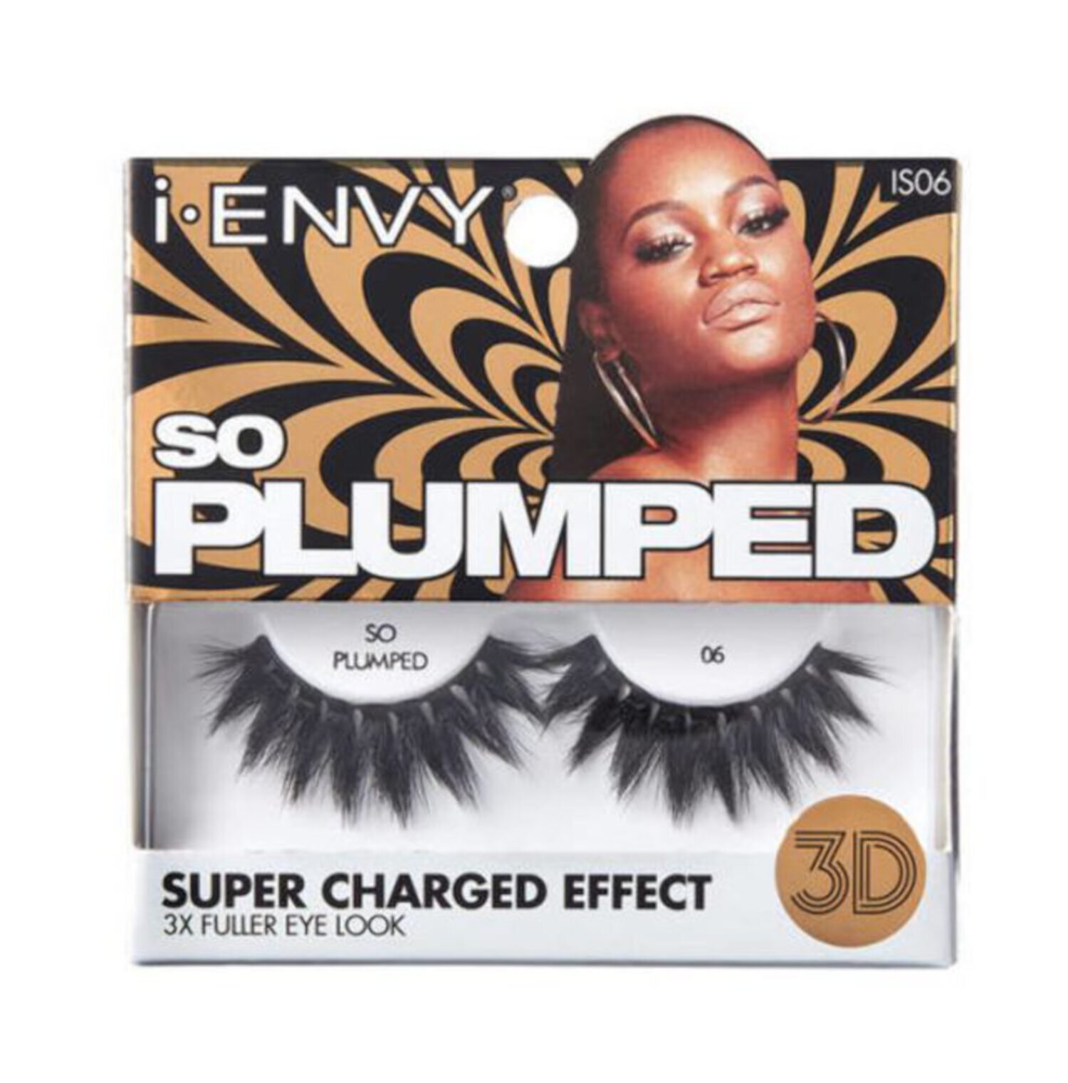 Kiss i-Envy So Plumped Super Charged Effect 3D Lashes Visit the KISS Store