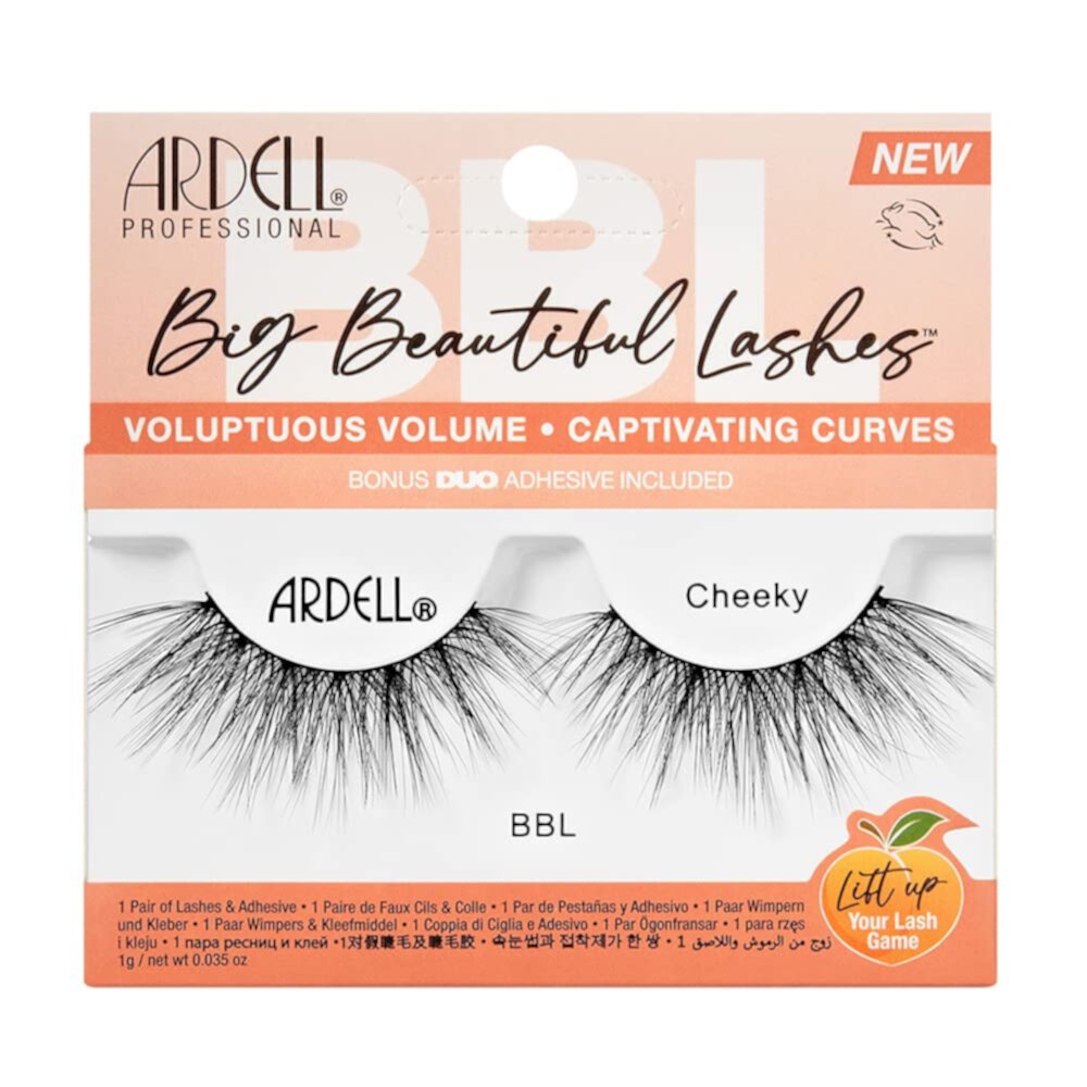 Ardell Big Beautiful Lashes, Thicc, 1 Pair ARDELL