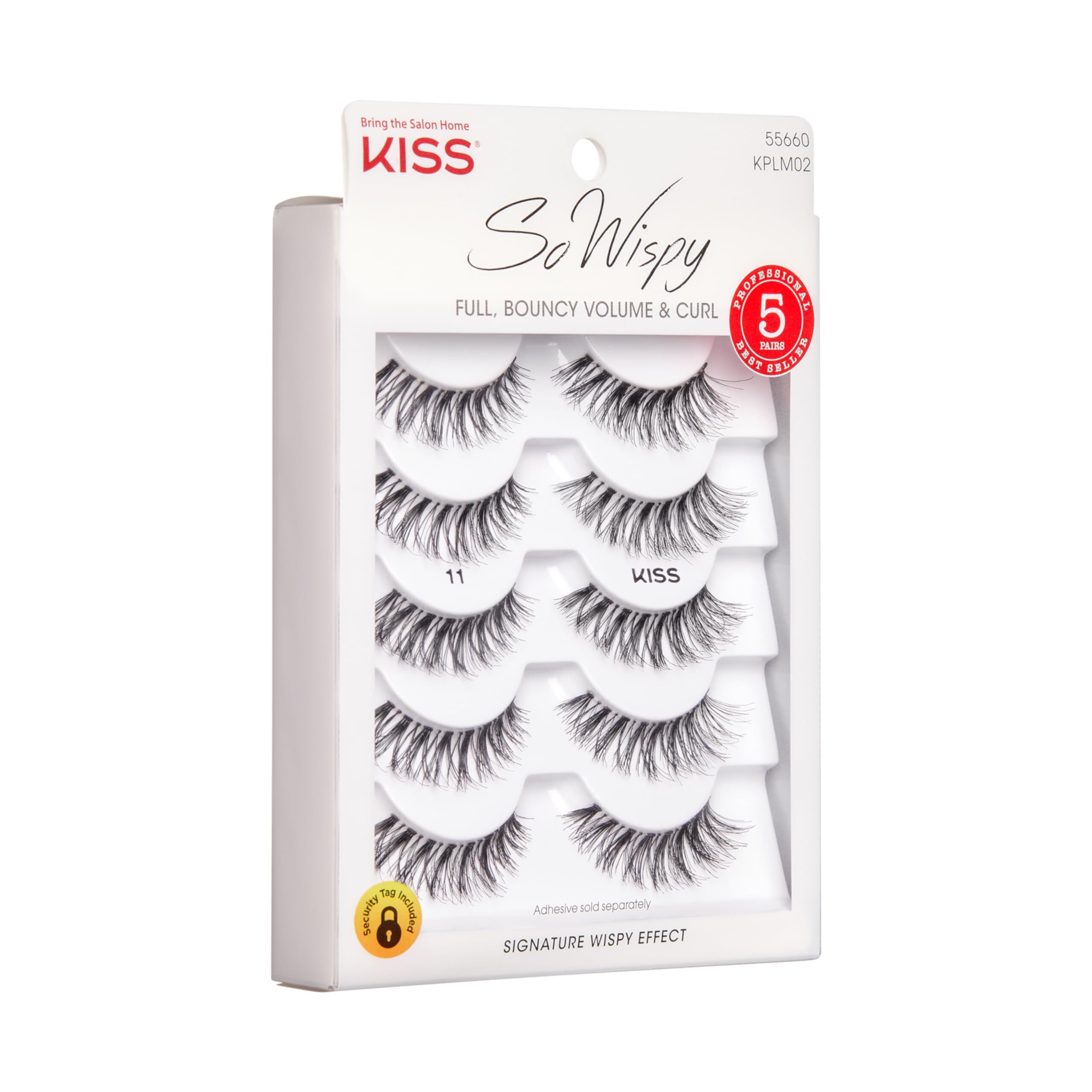 Wispy Magic: Kiss Full Bouncy Volume & Curl False Eyelashes Multipack #11 Visit the KISS Store