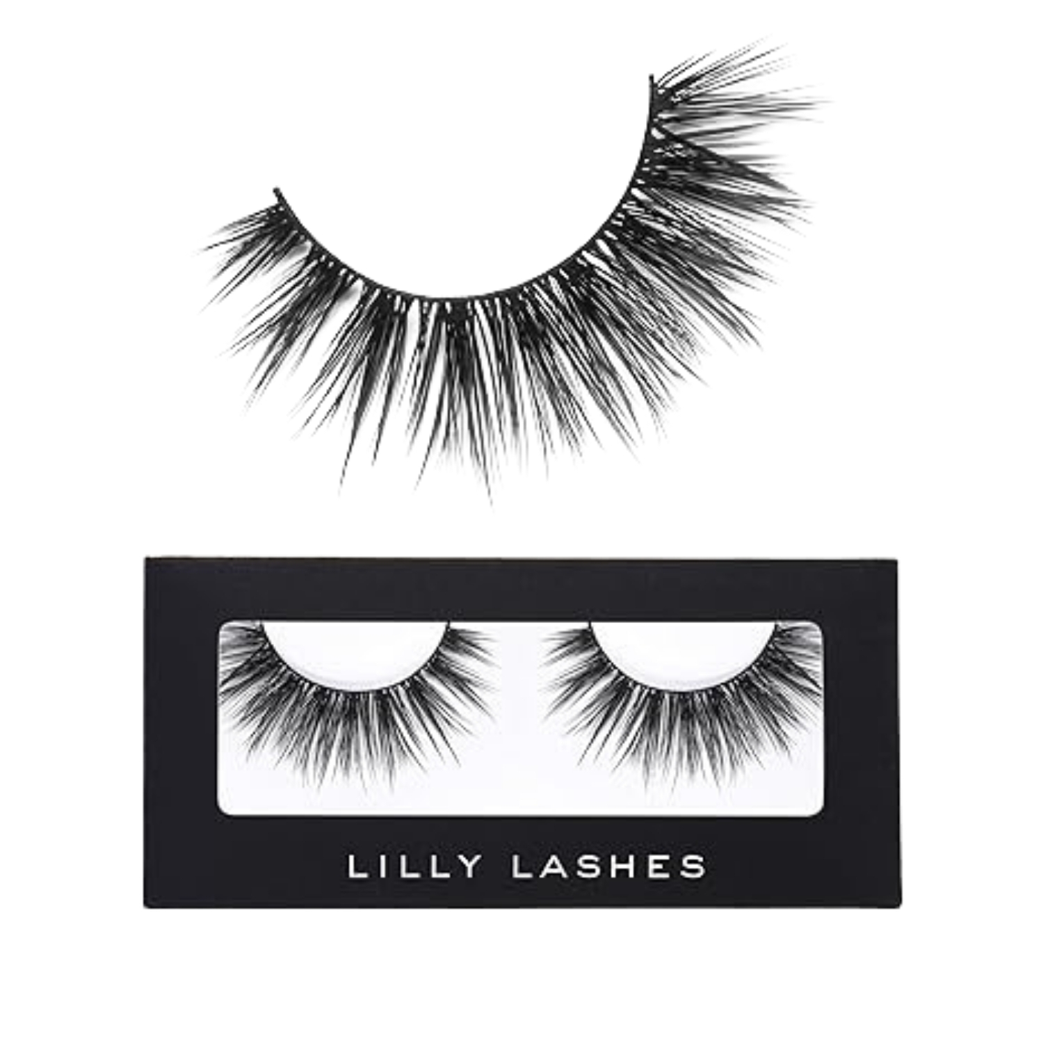 Lilly Lashes Premium Synthetic Lashes, Orlando / Reusable Up to 10 Wears / 15 mm Lilly Lashes