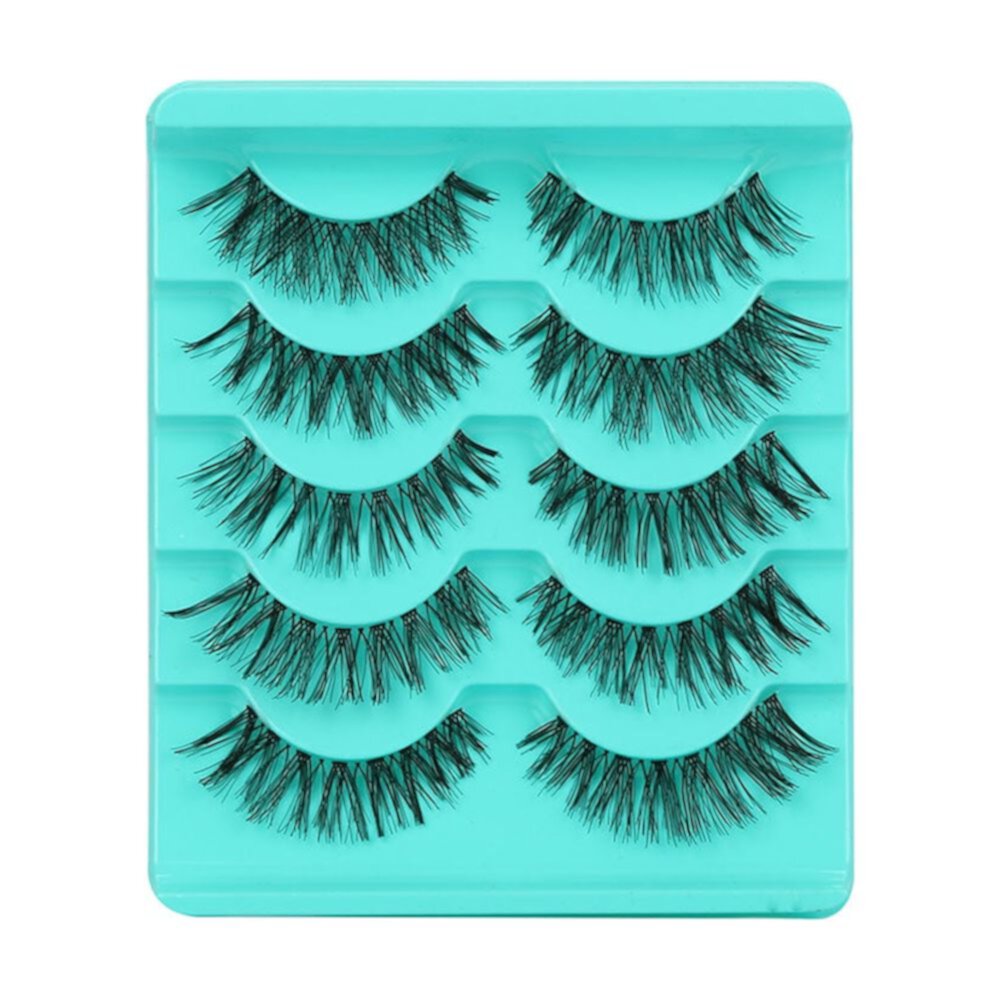 L Extensions .07 30 Boxes Packaging Eyelashes 5d Lashes Package with Glue Long Eyelashes Pack Mapping Stickers 18mm Lashes Wispy Eyelash Extensions Velour Lashes Natural Salon Lashes 614 L Extensions