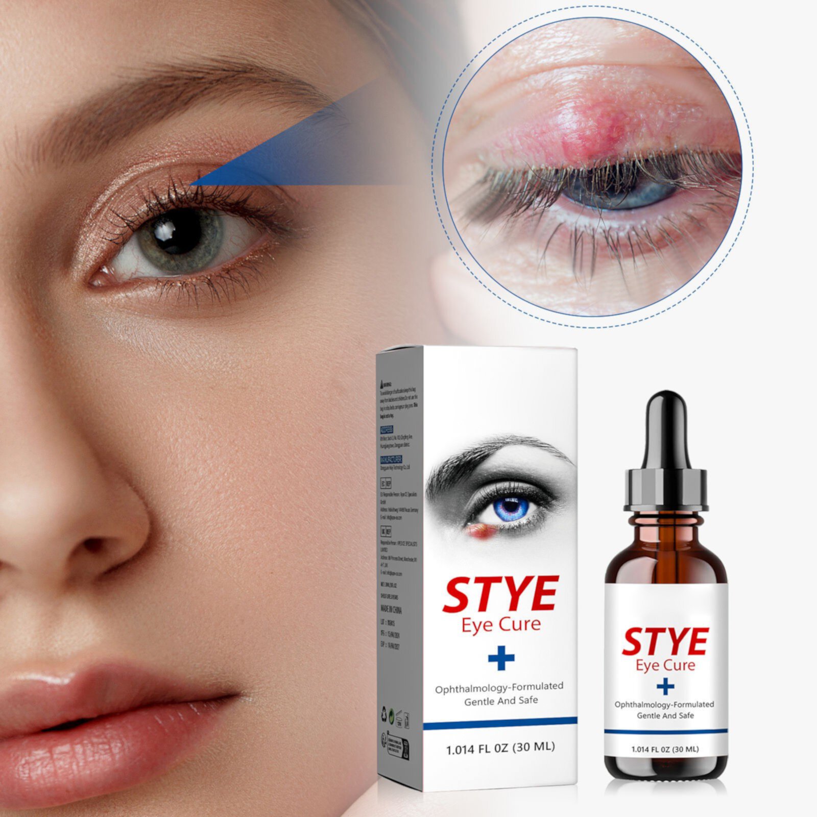 BNIXIREN Stye Eye Efficient Stye Eye For Blepharitis And Stye Eye Gentle & Blepharitis For Eyelids 30ML BNIXIREN