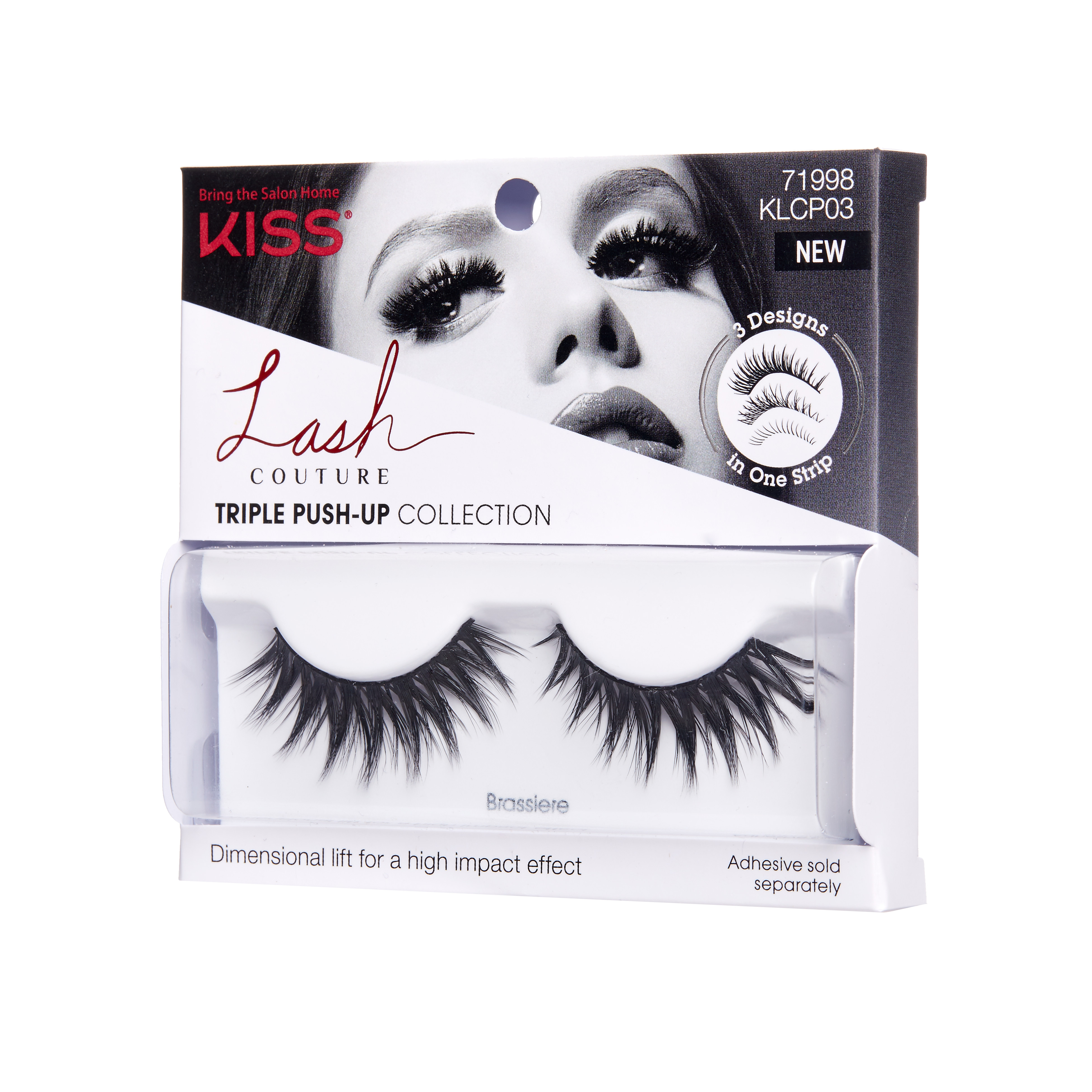 KISS LASH COUTURE Triple Push-Up Collection False Eyelashes, Brassiere Visit the KISS Store