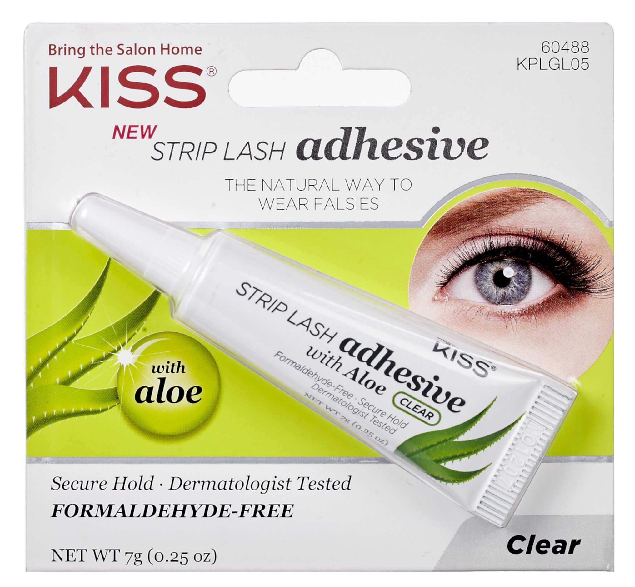 Kiss EverEz Aloe Vera Adhesive-Latex Clr Visit the KISS Store