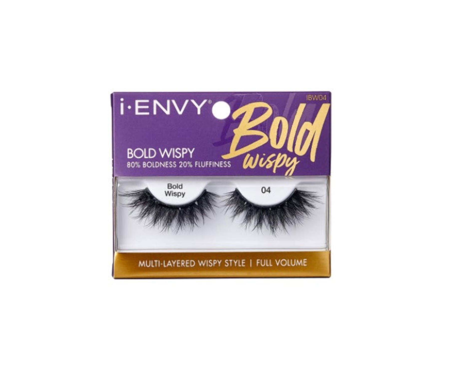 I-Envy Bold Wispy 80% Boldness 20% Fluffiness Lashes Unknown