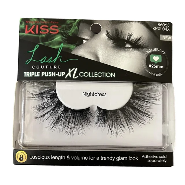 KISS Lash Couture Triple Push Up XL Collection False Eyelashes NIGHTDRESS Visit the KISS Store