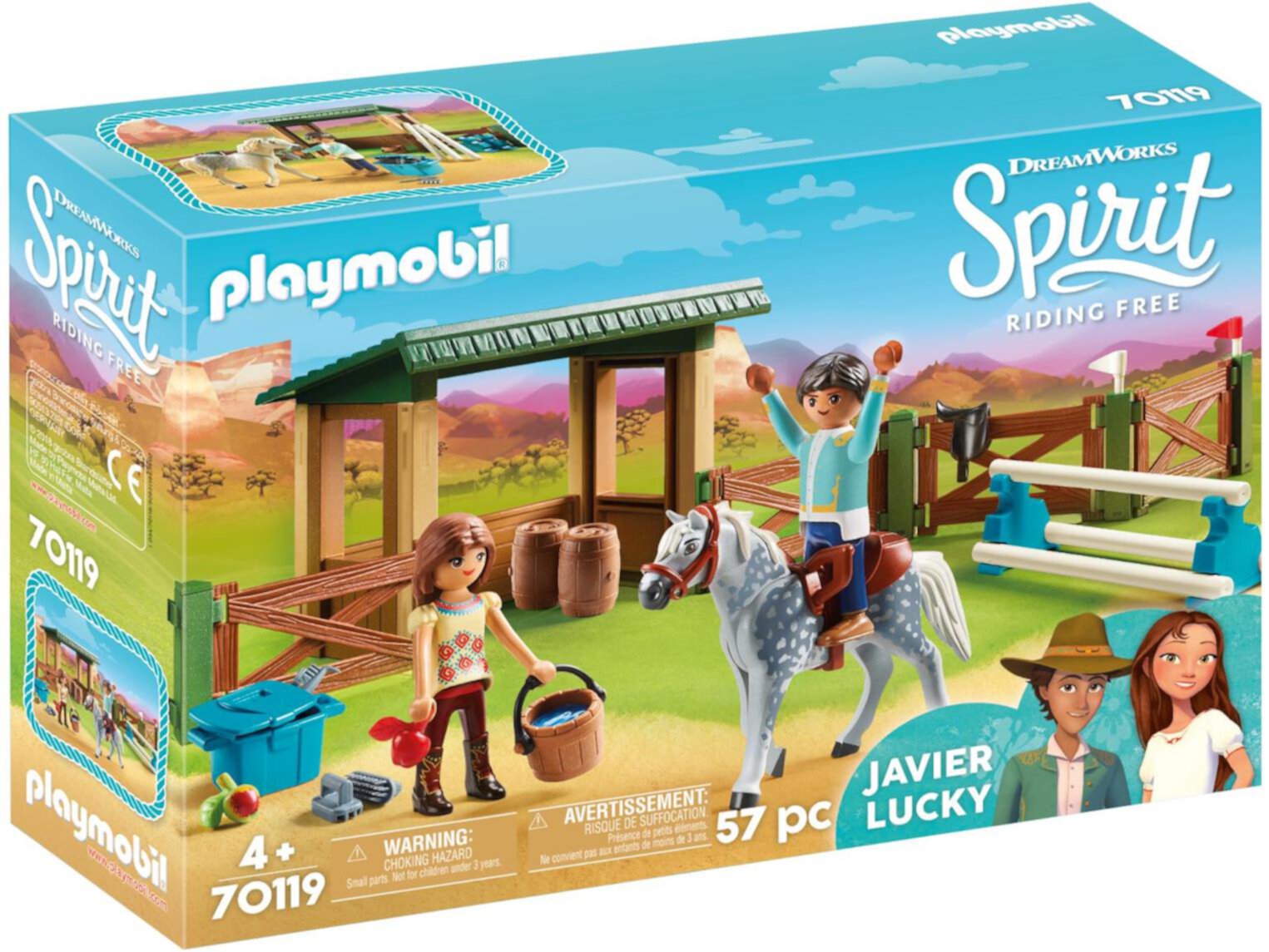 PLAYMOBIL Spirit Riding Free Riding Arena with Lucky & Javier Playmobil