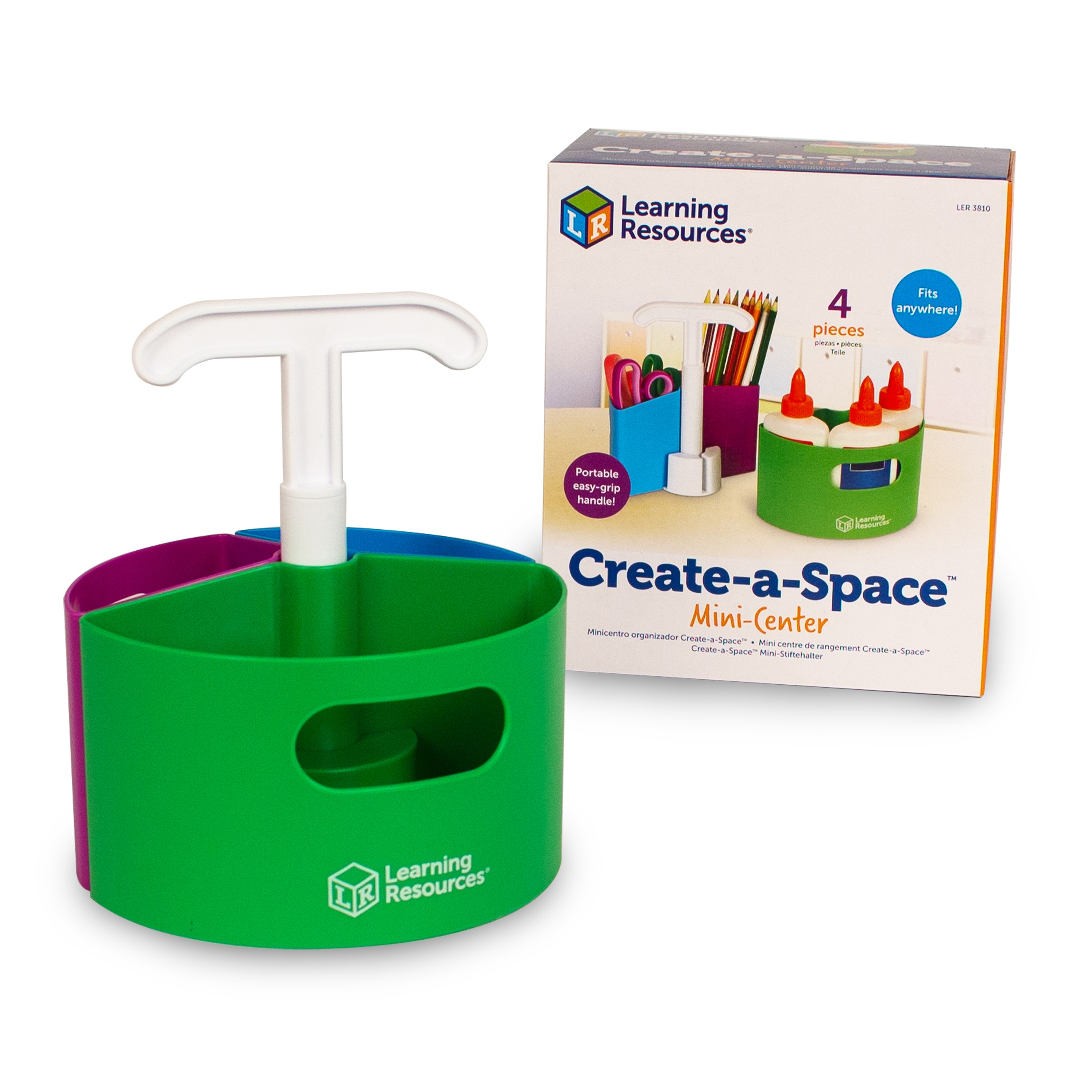 Learning Resources Create-a-Space Storage Mini Center, Teacher and Classroom Organizer Learning Resources