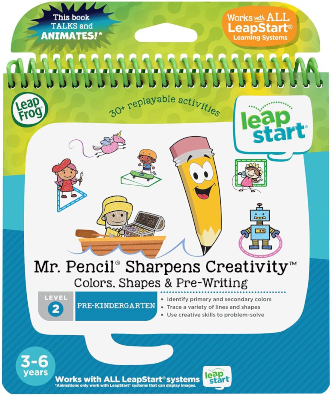 Leapfrog Leapstart Mr. Pencil Sharpens Creativity Visit the LeapFrog Store