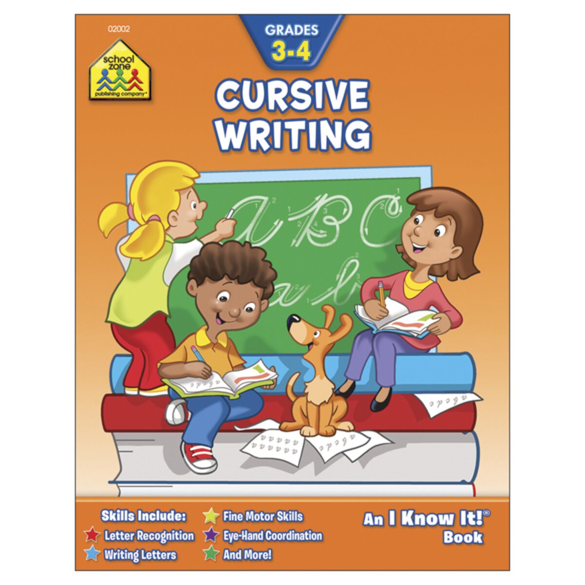 Curriculum Workbook-Cursive Writing - Grades 3-4 School Zone