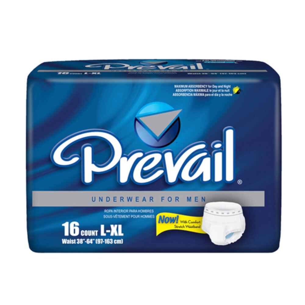 Prevail PUM-513 Mens Underwear-Large/Extra Large-72/Case Prevail