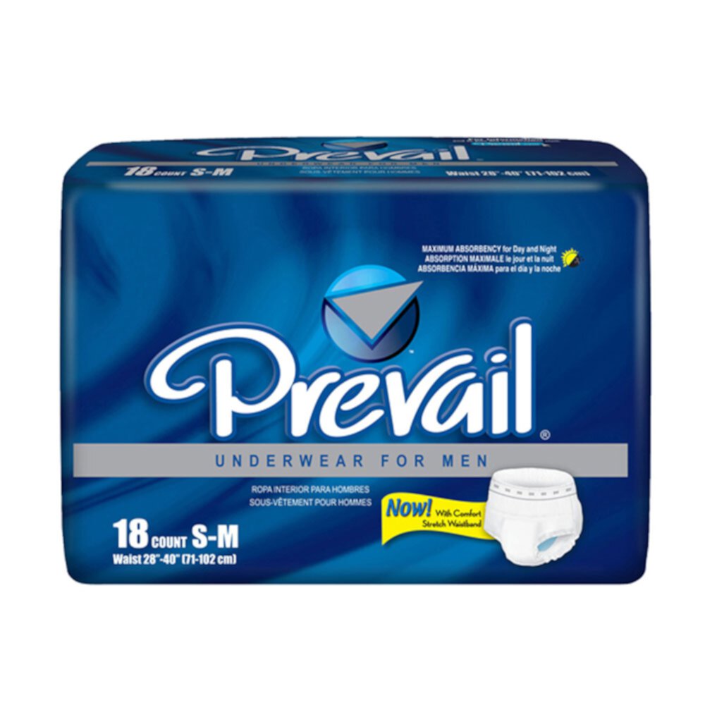 Prevail PUM-512 Mens Underwear-Small/Medium-80/Case Prevail