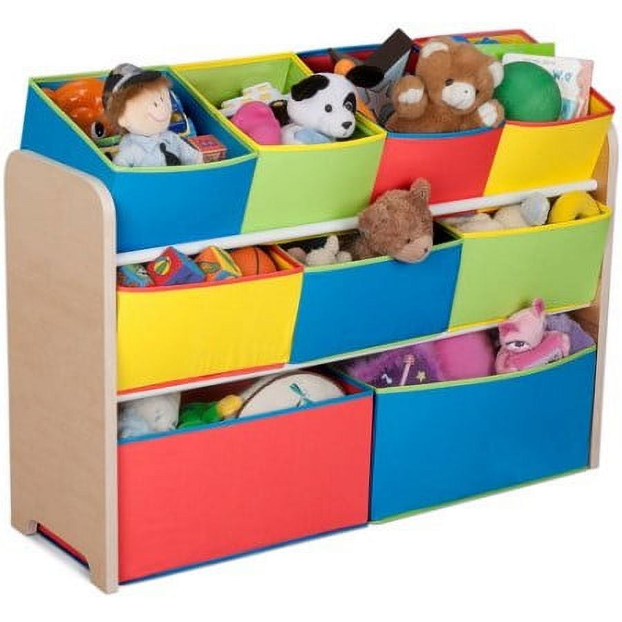 Delta Children Deluxe Multi-Bin Toy Organizer with Storage Bins Delta Children