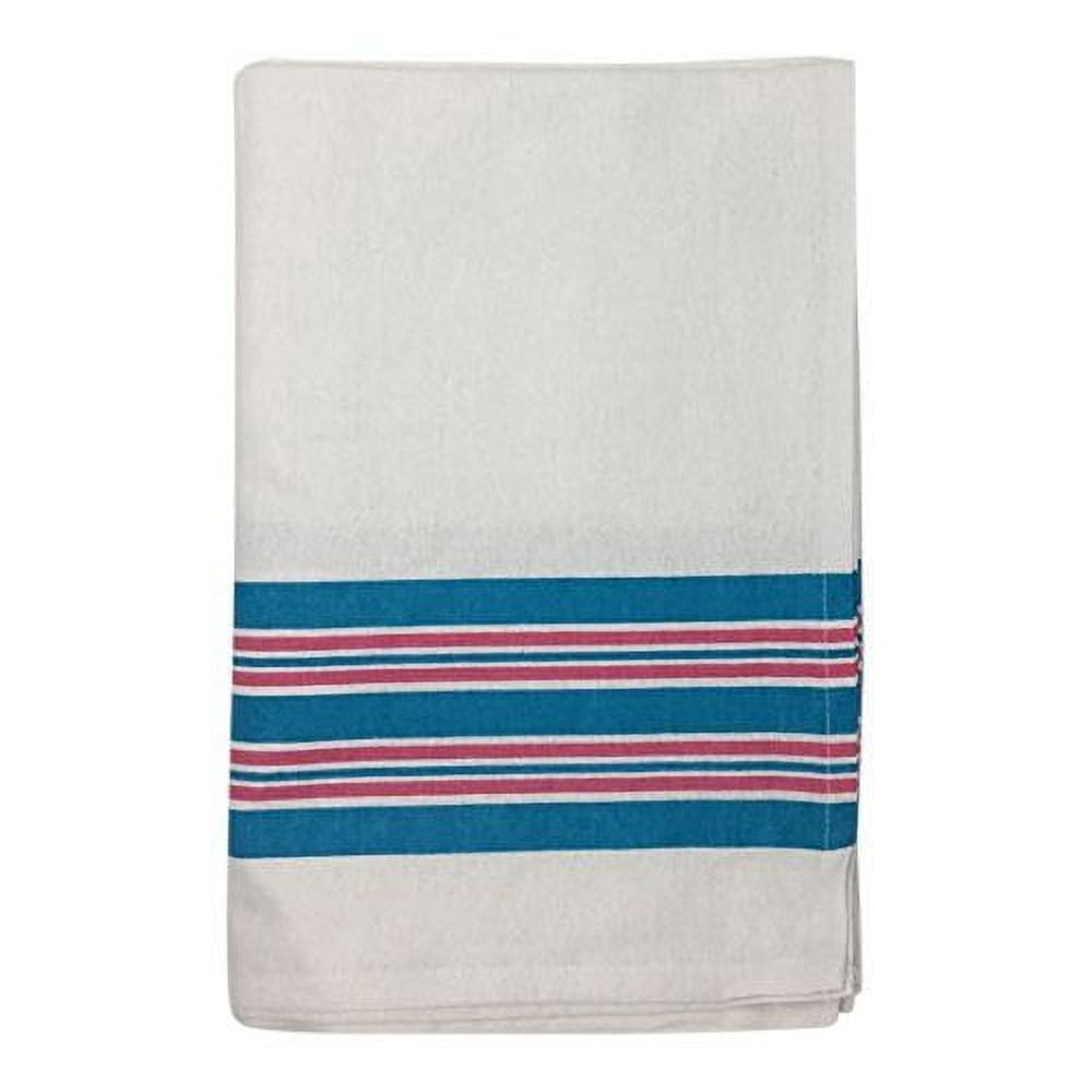 Nobles Hospital Receiving Blankets, Baby Blankets, 100% Cotton, 30x40, Stripe (Pack of 6) NOBLES HEALTH CARE PRODUCT SOLUTIONS