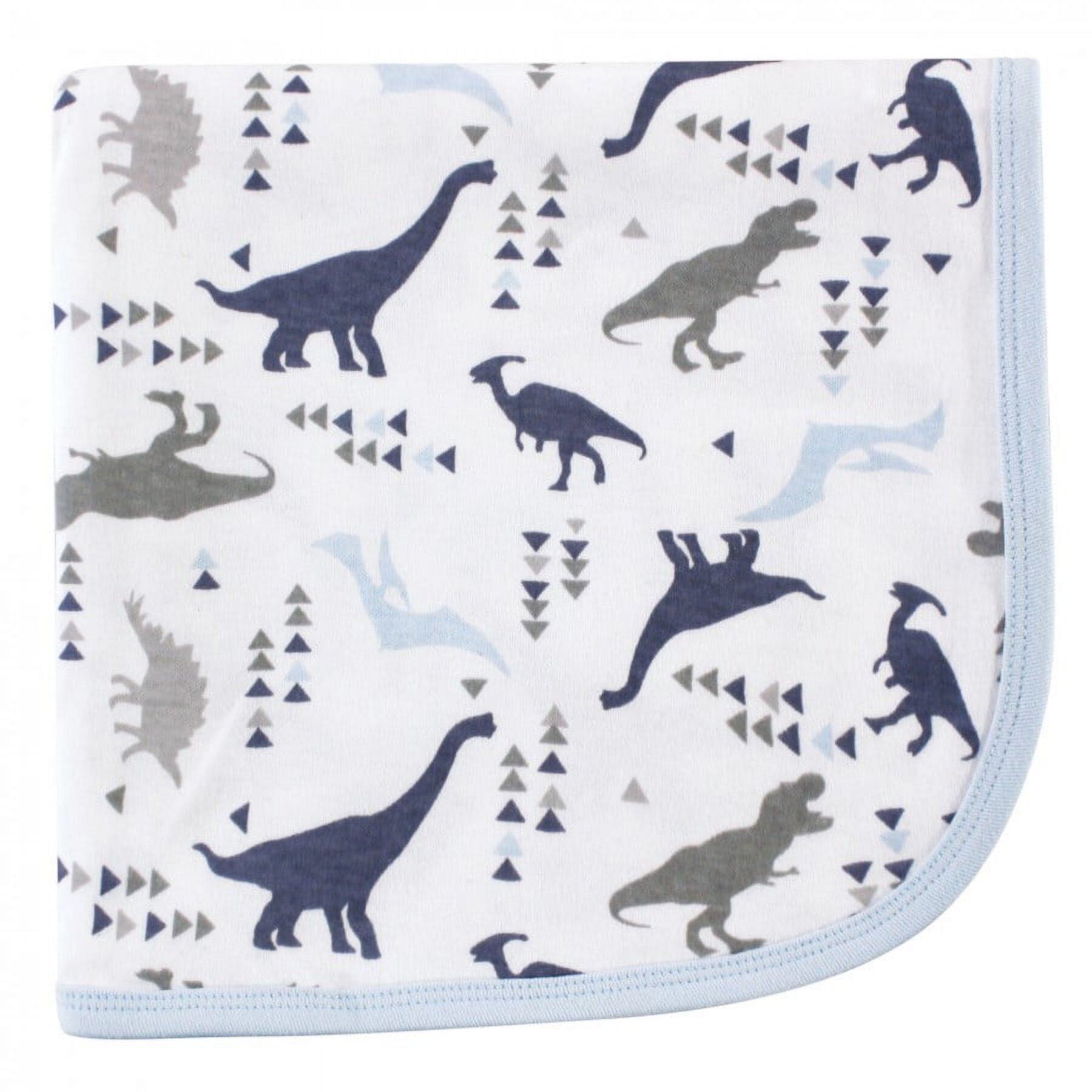 Touched by Nature Baby Organic Cotton Swaddle, Receiving and Multi-purpose Blanket, Forest, One Size Touched by Nature