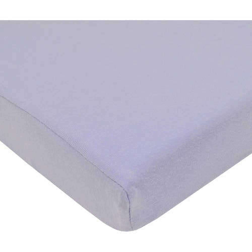 American Baby Co. Supreme Cotton Fitted Mini Crib Sheet, Lavender American Baby Company