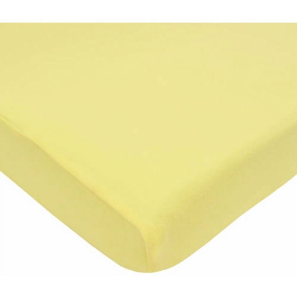 American Baby Co. Supreme Cotton Fitted Mini Crib Sheet, Maize American Baby Company