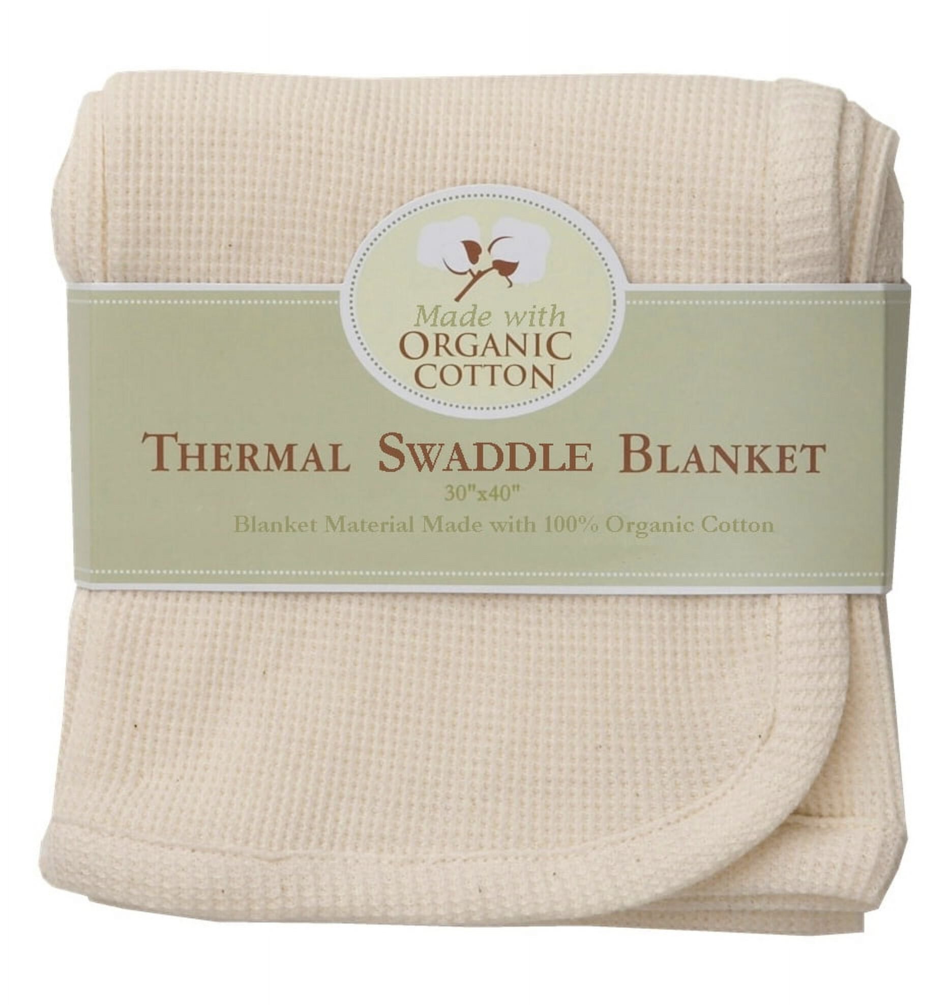 TL Care Natural Organic Cotton Thermal Swaddle Blanket American Baby Company