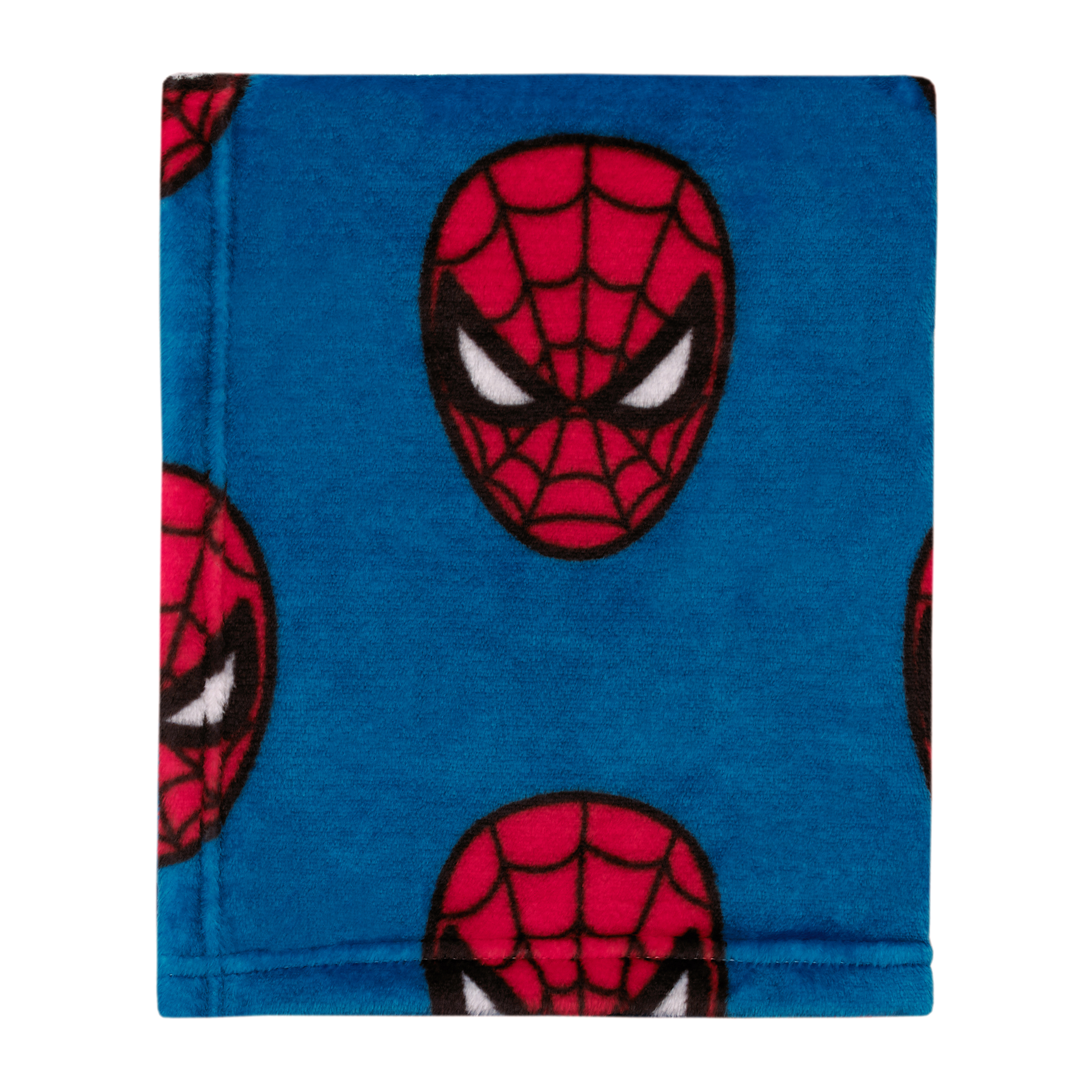 Marvel Spider-Man Blue and Red Super Soft Baby Blanket Marvel